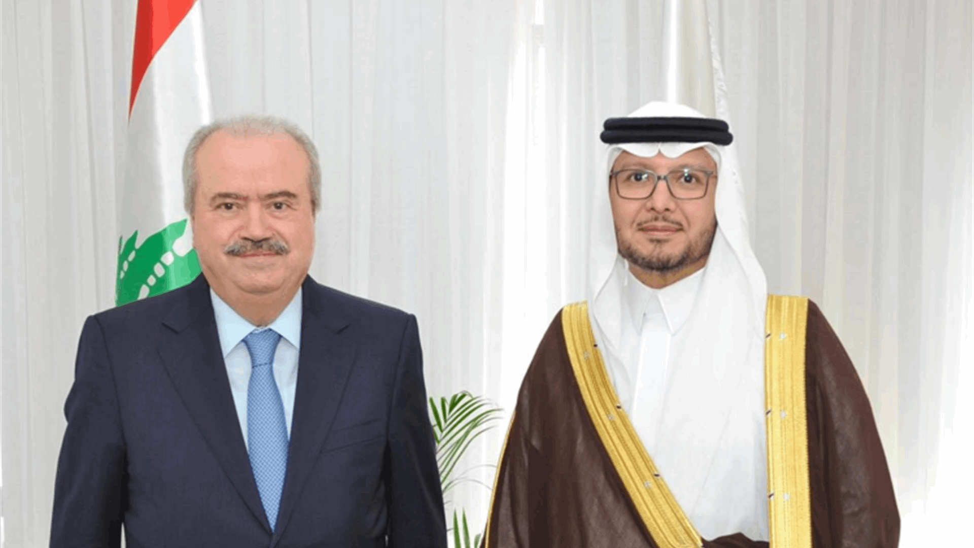 Lebanese Finance Minister meets Saudi Ambassador to discuss reform progress and bilateral ties