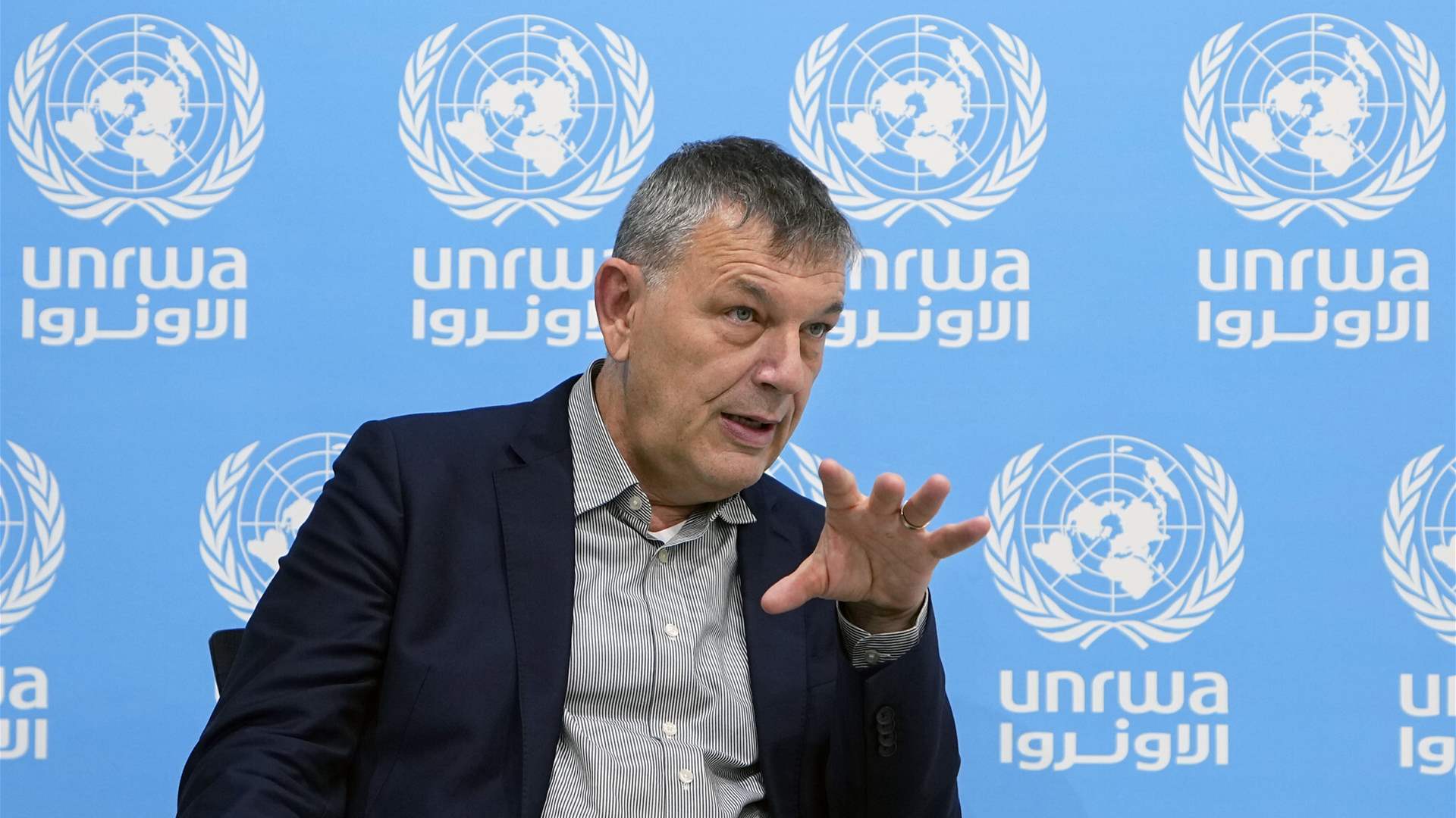 UNRWA chief warns of the organization’s dire financial state