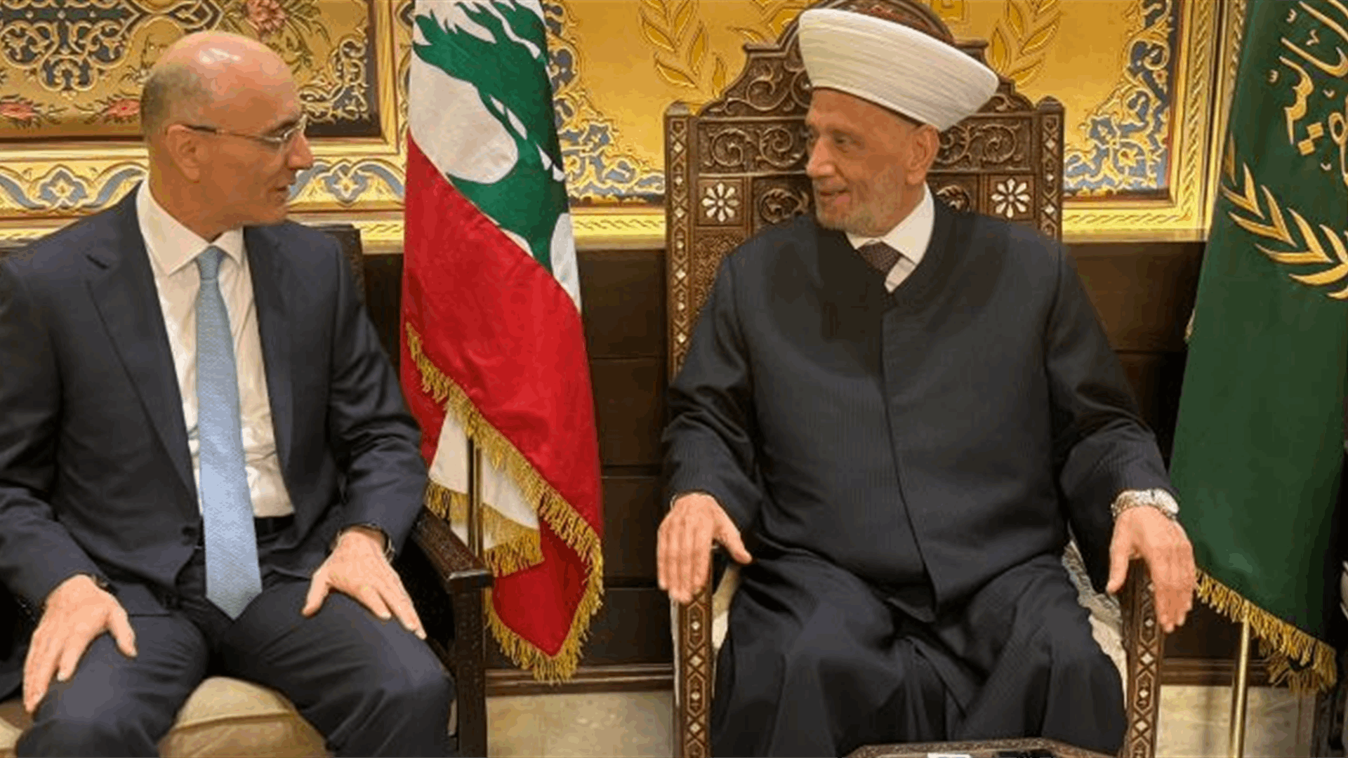الحجار التقى المفتي دريان: إن شاء الله في الأيام المقبلة ستكون كل الأمور على النحو الأفضل