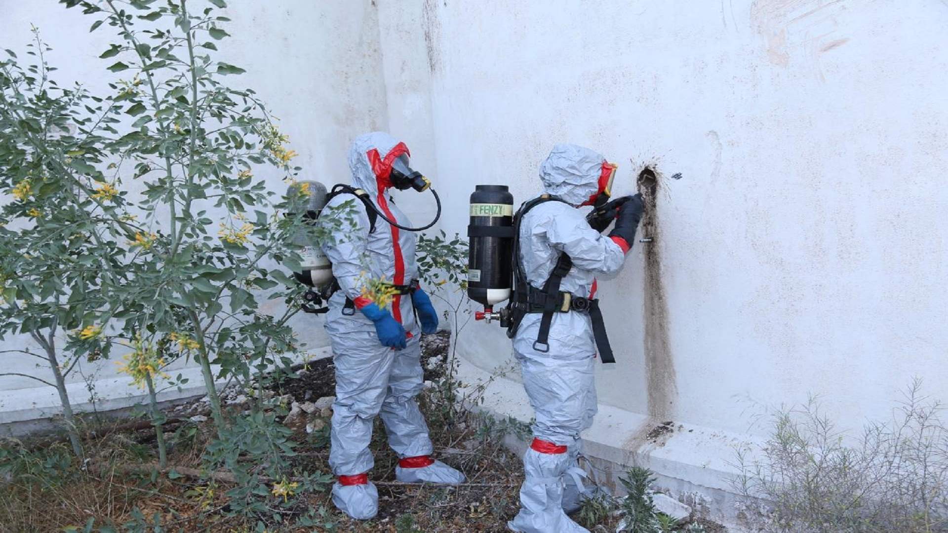 Civil Defense analyzes grain at Beirut Port silos amid ongoing safety concerns