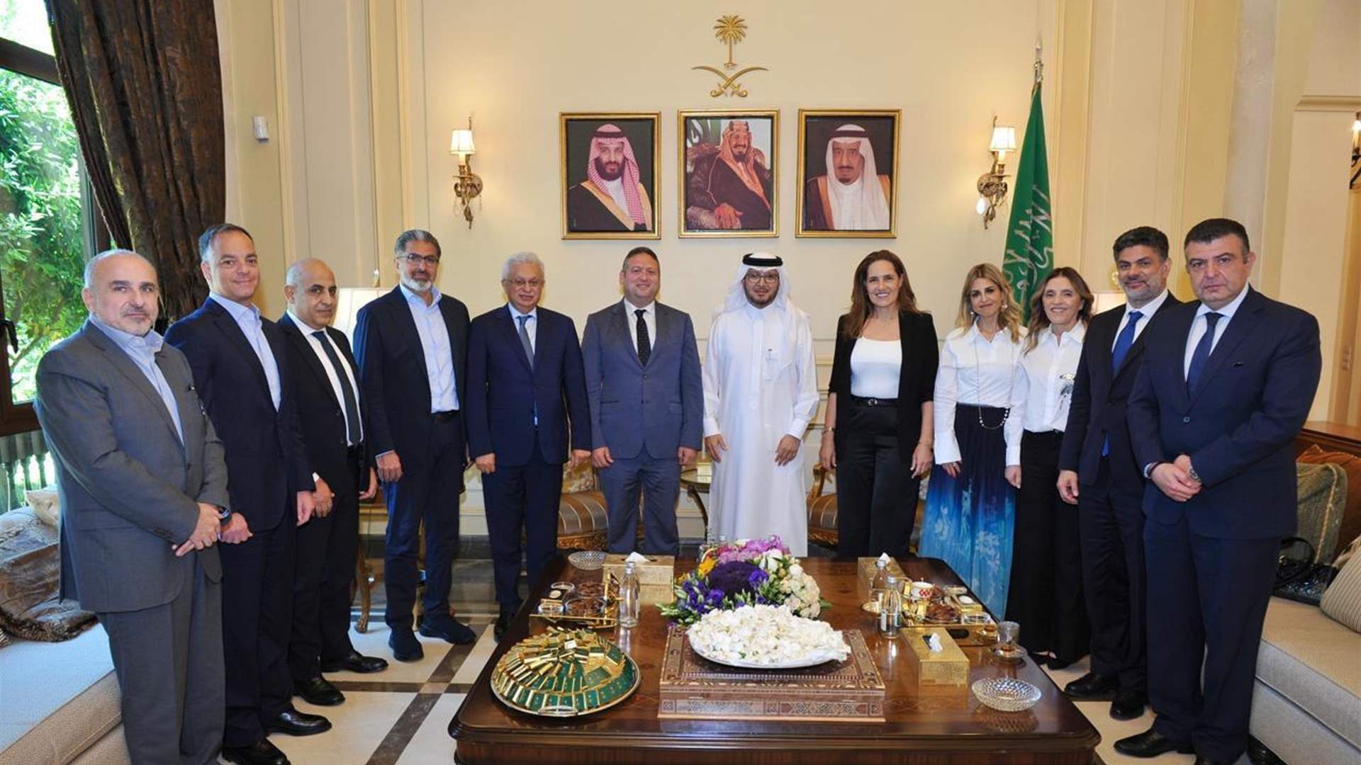 بخاري يبحث مع تجمع الشركات اللبنانية ملفات إقتصادية ذات إهتمام مشترك