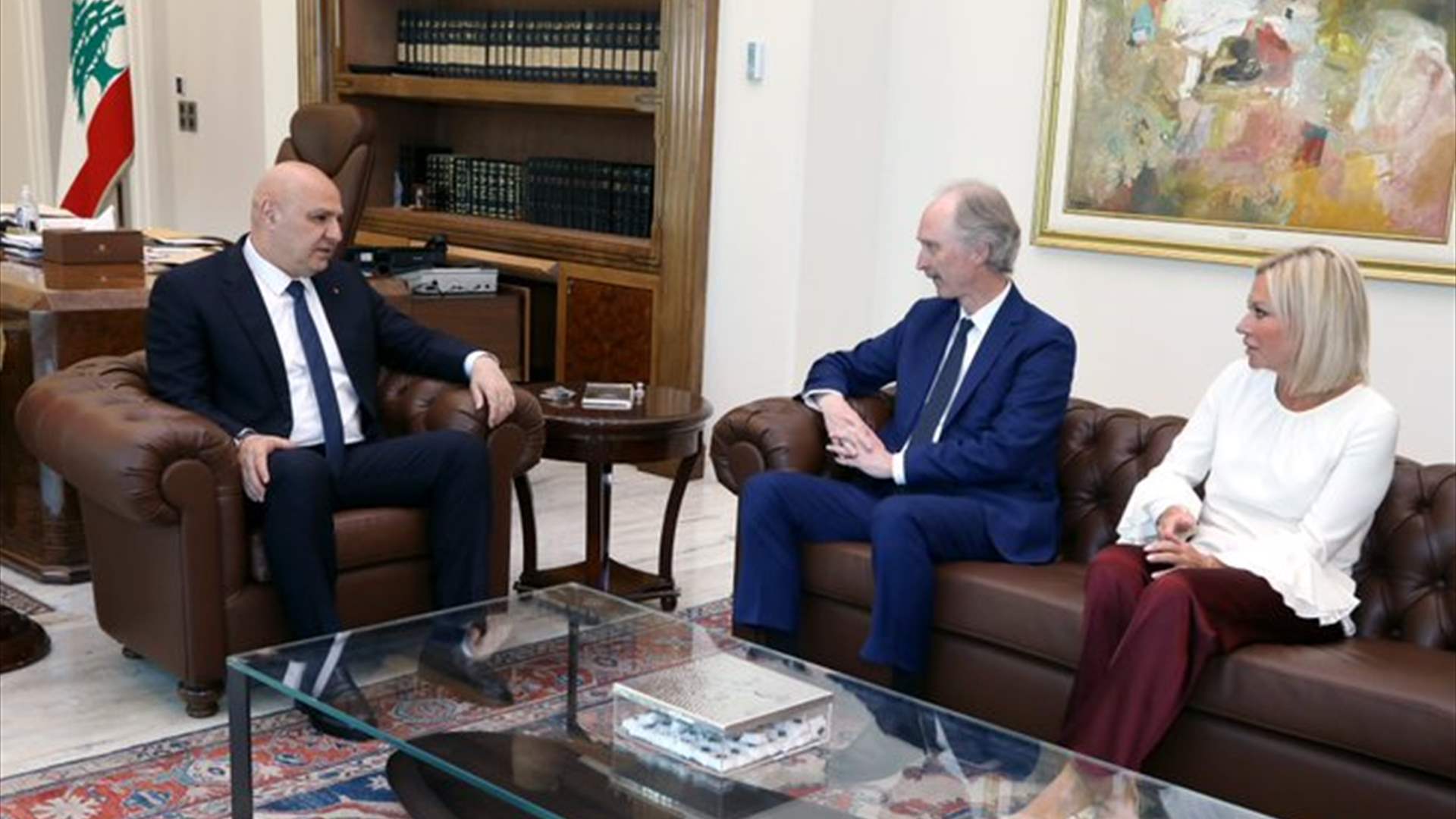 الرئيس عون: أولوية لبنانية لموضوع النازحين والوضع على الحدود السورية هادئ