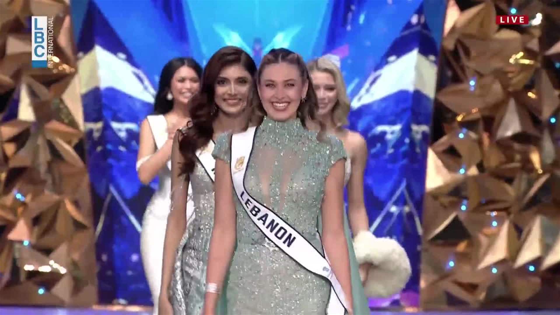 Miss Lebanon qualifies among the Top 20 at Miss World 2025, ranks among Top 5 in Asia & Oceania