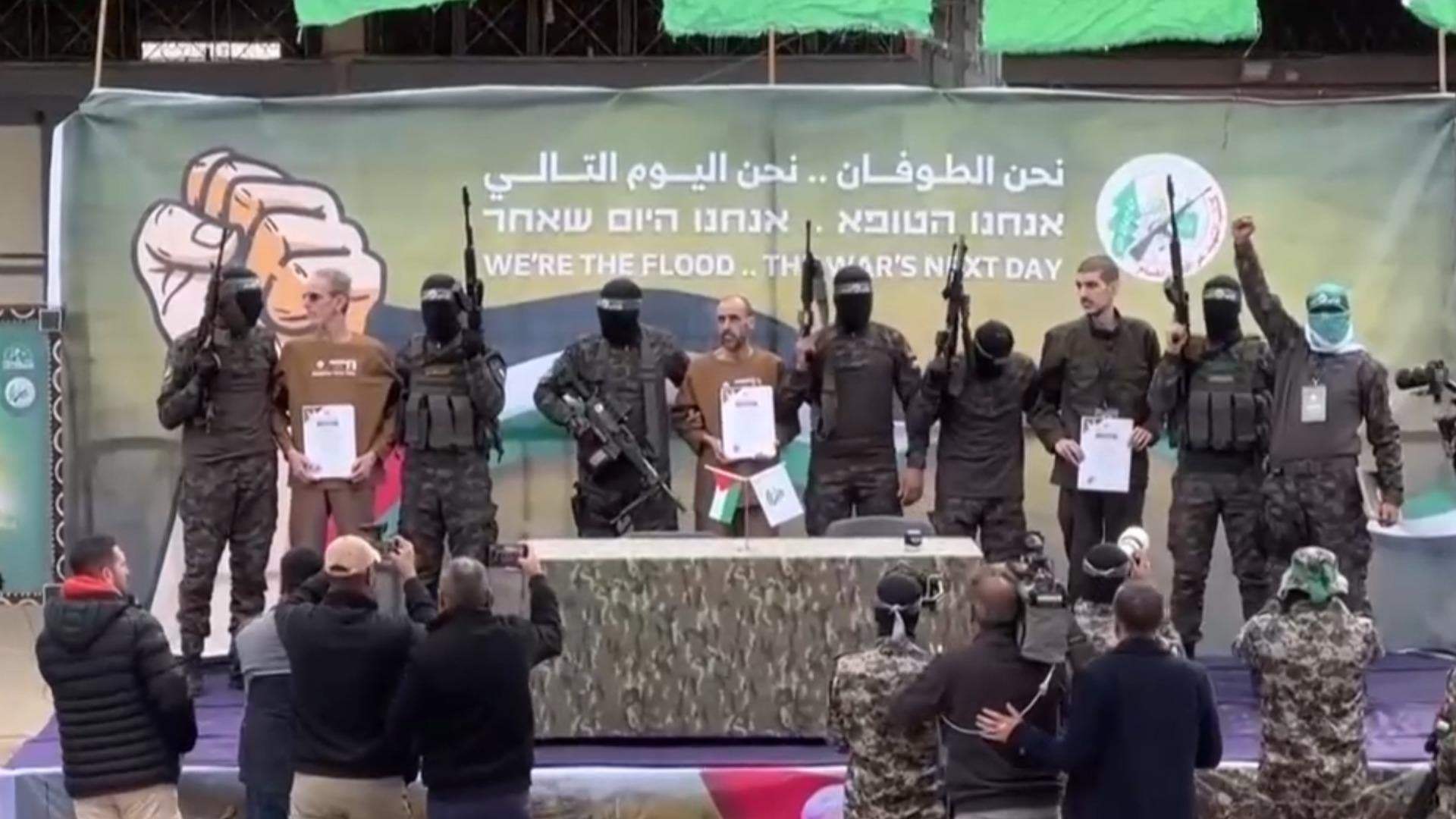 Hamas says responds to US truce proposal, to free 10 living hostages
