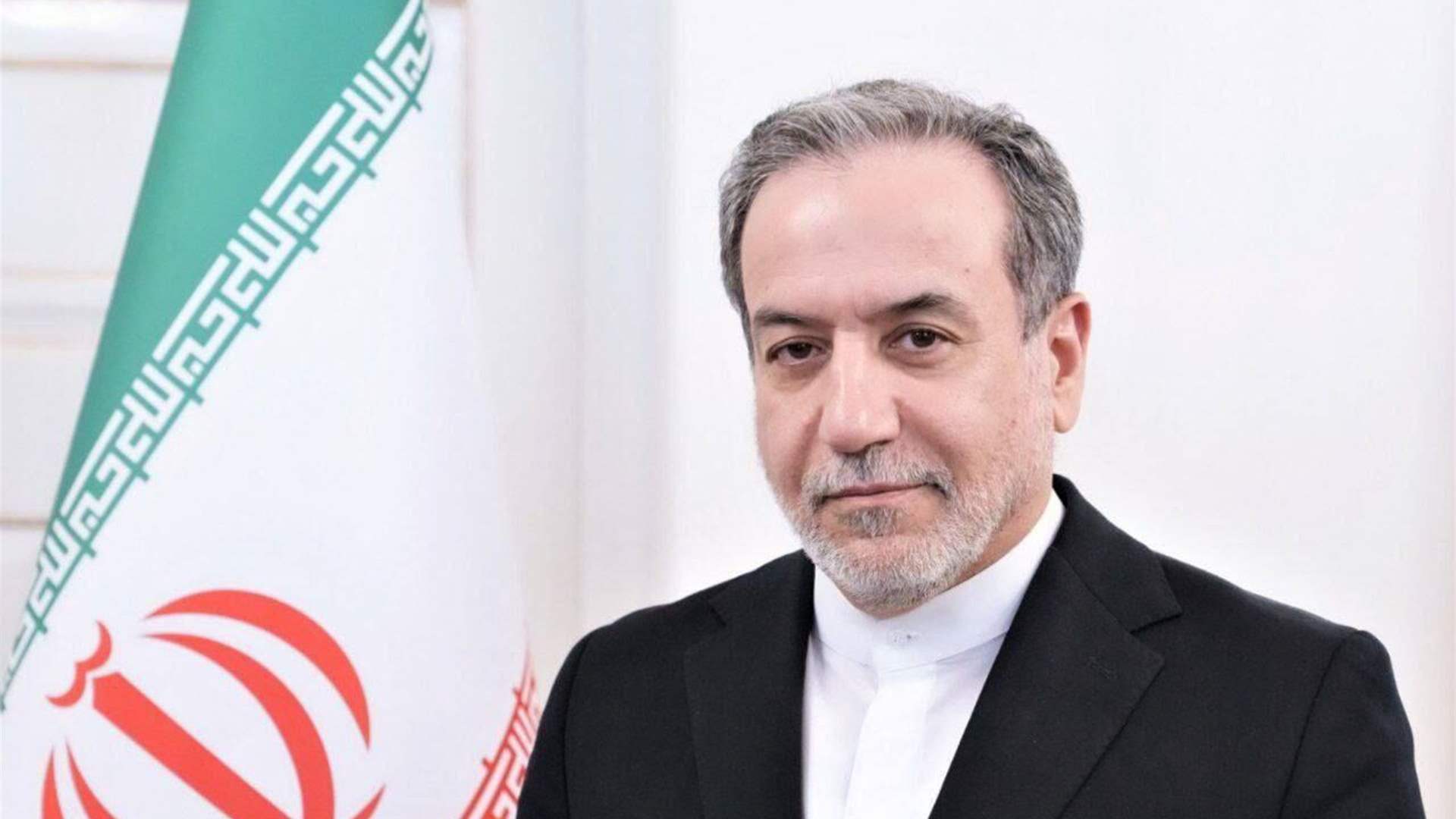عراقجي: عُمان قدمت بنود اقتراح أميركي للاتفاق النووي