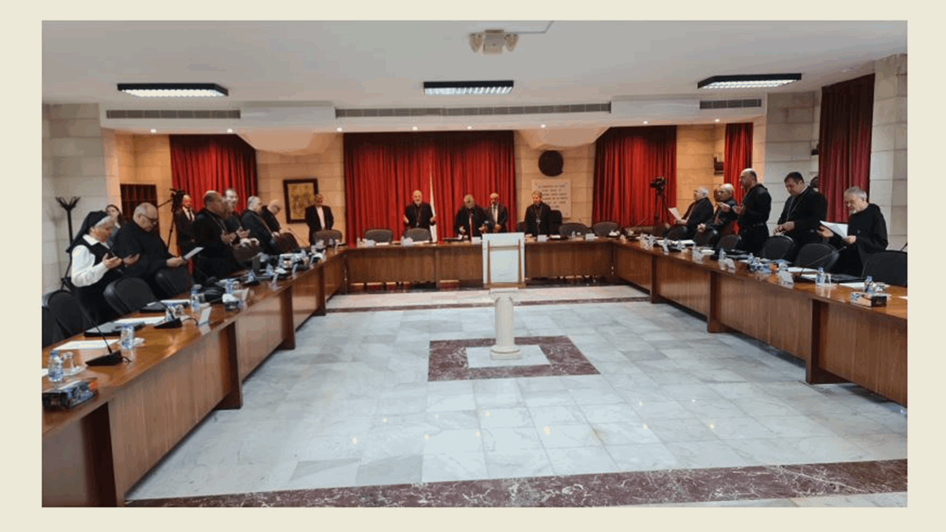 الراعي افتتح أعمال مؤتمر اساقفة الابرشيات المارونية 