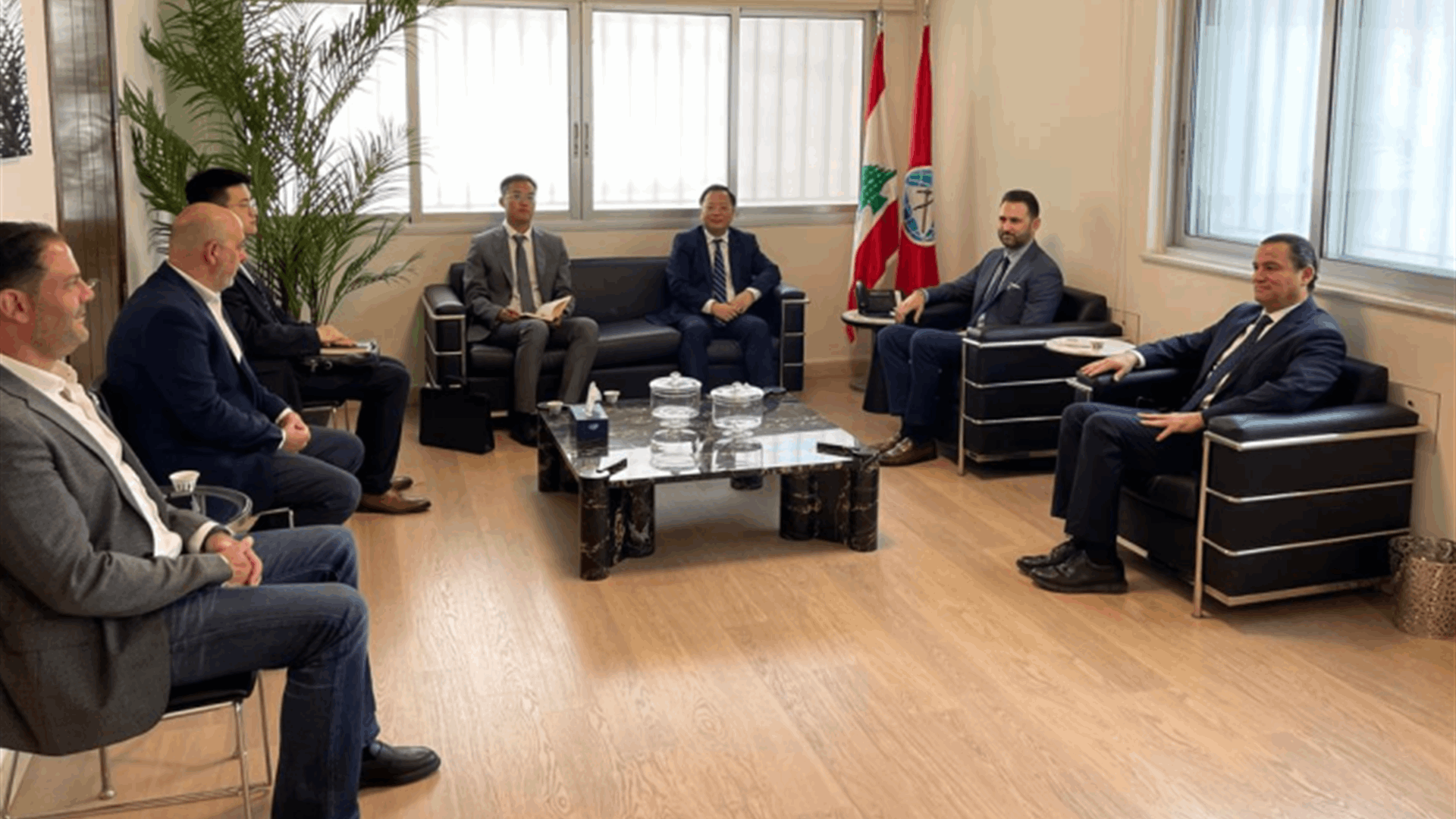 تيمور جنبلاط استقبل سفير الصين في زياة وداعية