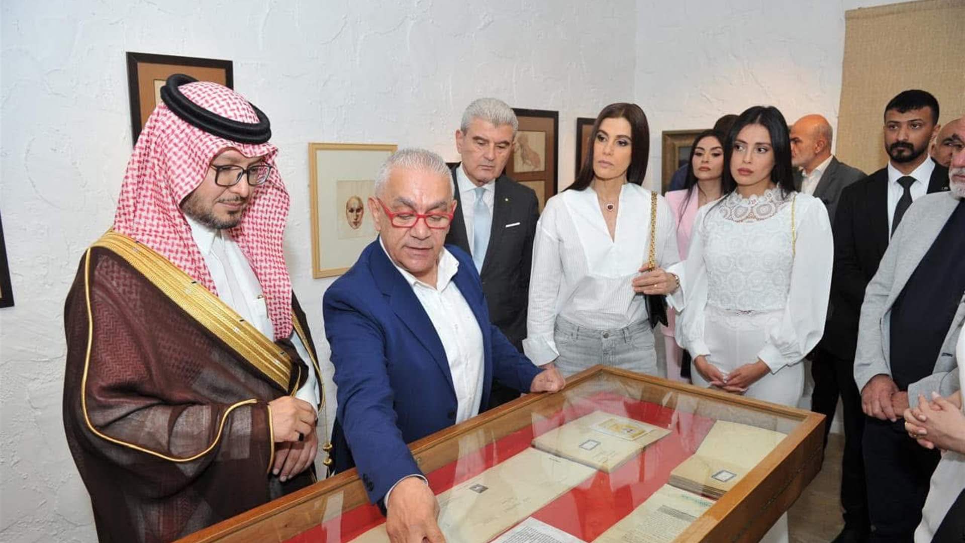 Saudi Ambassador visits Gibran Museum, praises vision of a &#39;new Lebanon&#39;