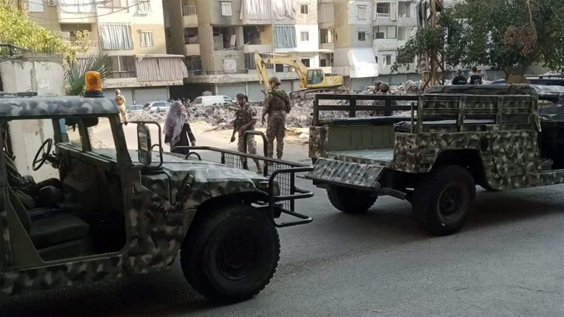 Lebanese Army inspects site in Laylaki amid allegations of military activity
