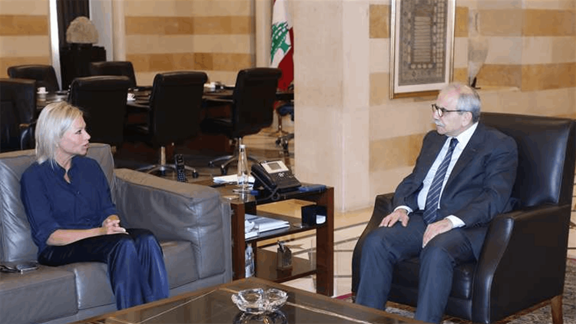 PM Salam discusses political developments, Belarusian cooperation, human rights, and airport projects in series of meetings