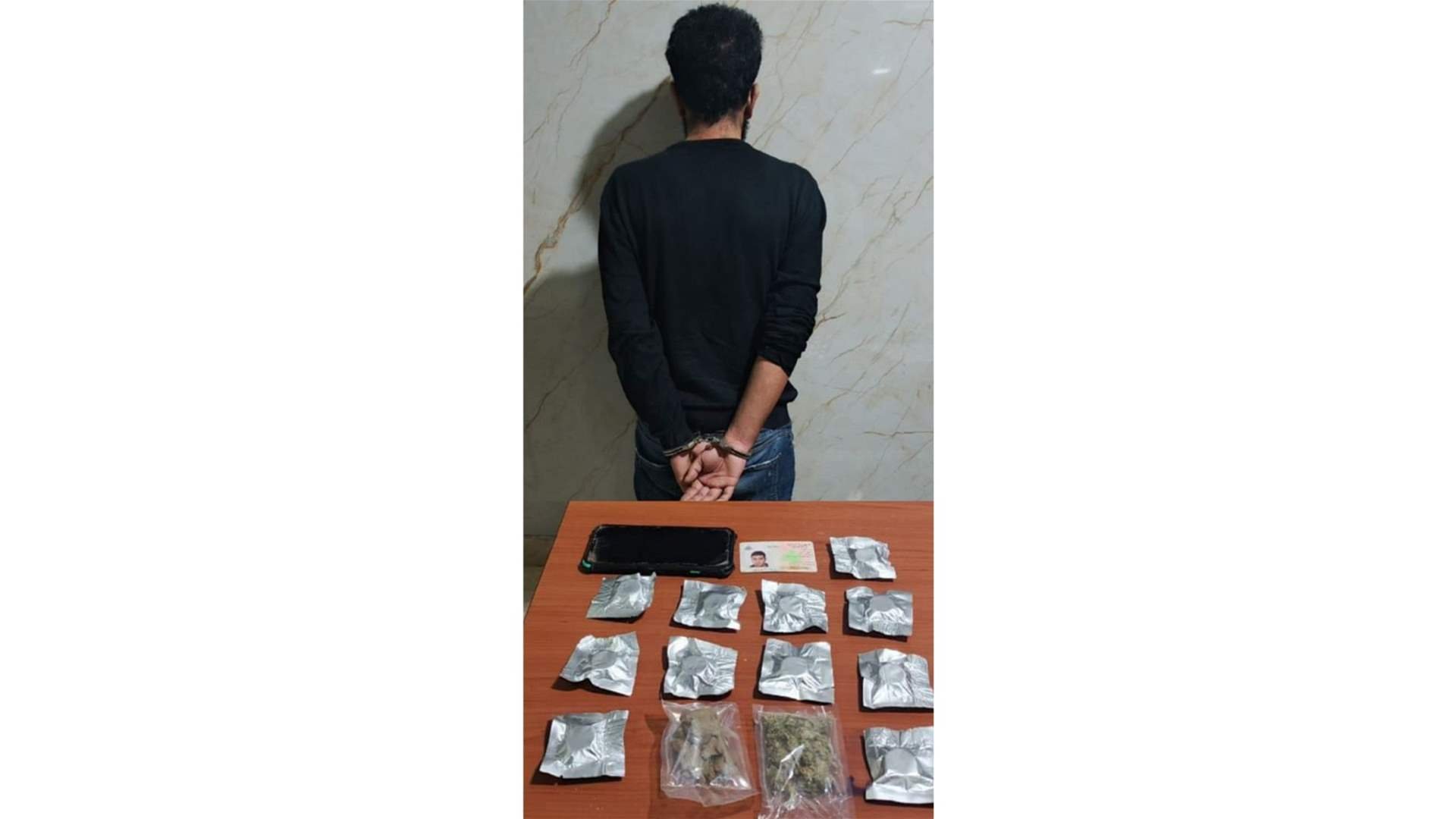 مروّج مخدرات في قبضة شعبة المعلومات