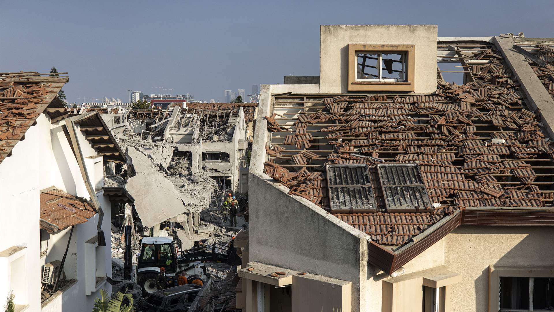 Israel rescuers say two killed by rocket fire on residential area