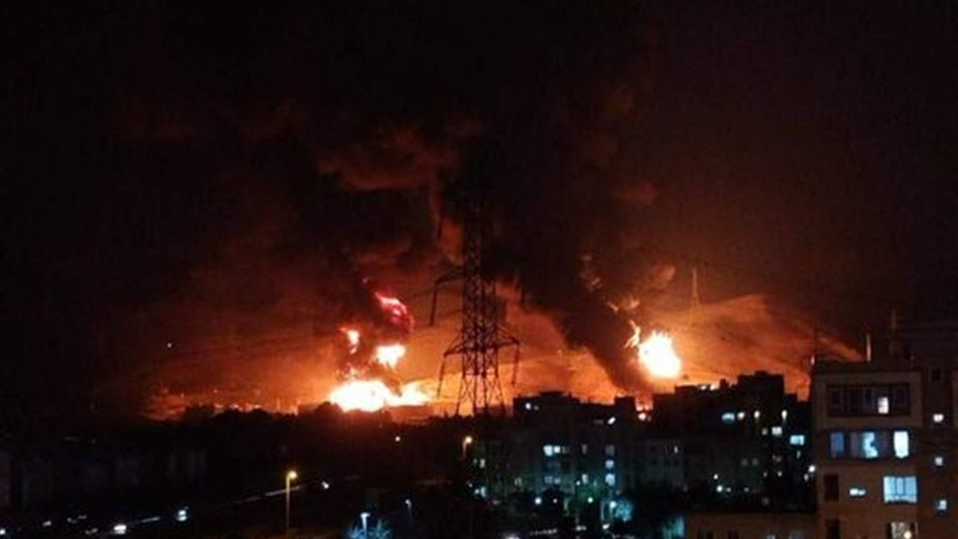 Iran&#39;s oil ministry says Israeli strikes hit two fuel depots in Tehran