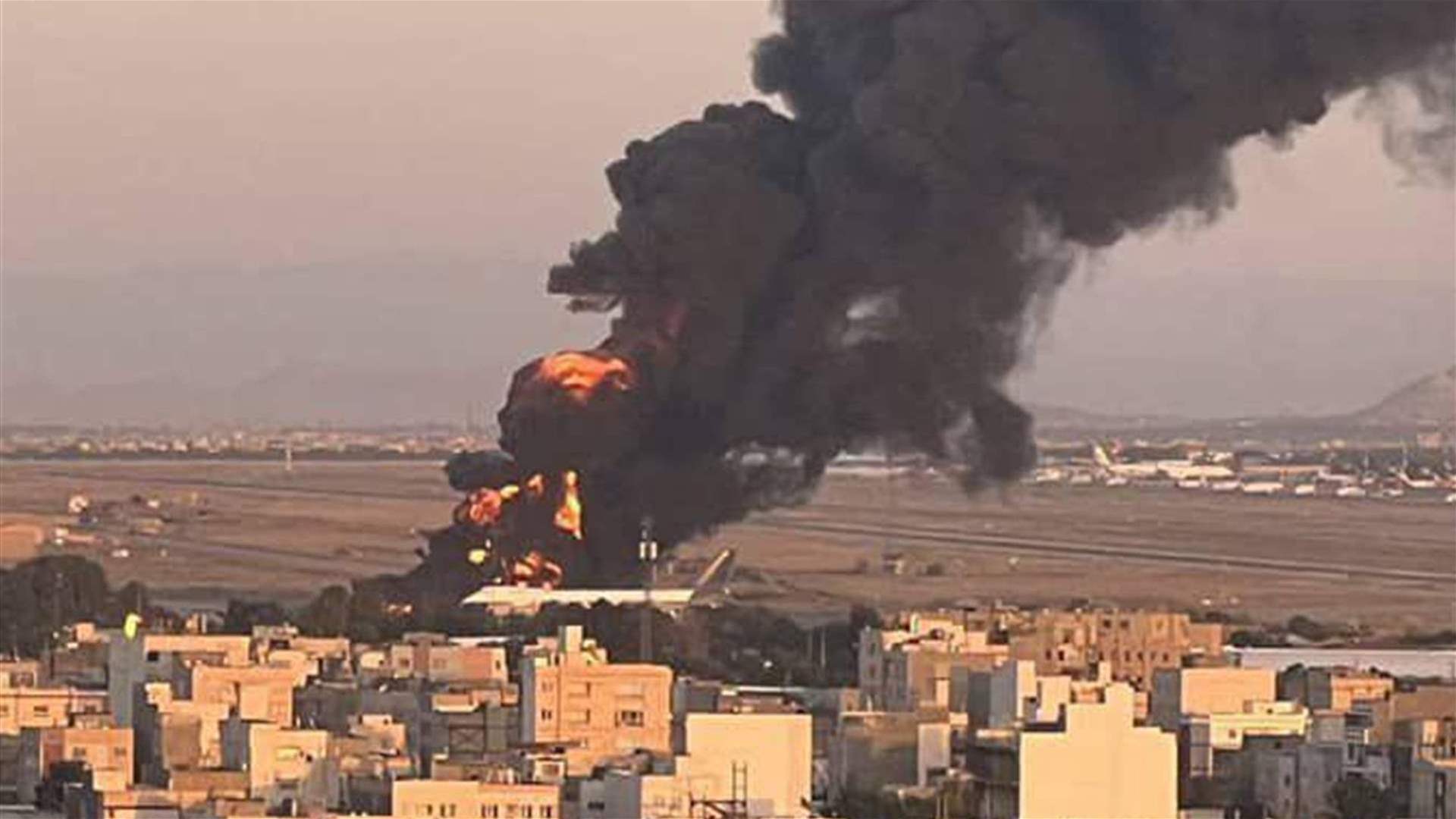 في مطار مشهد بشرق إيران... إسرائيل تقصف طائرة تزود بالوقود