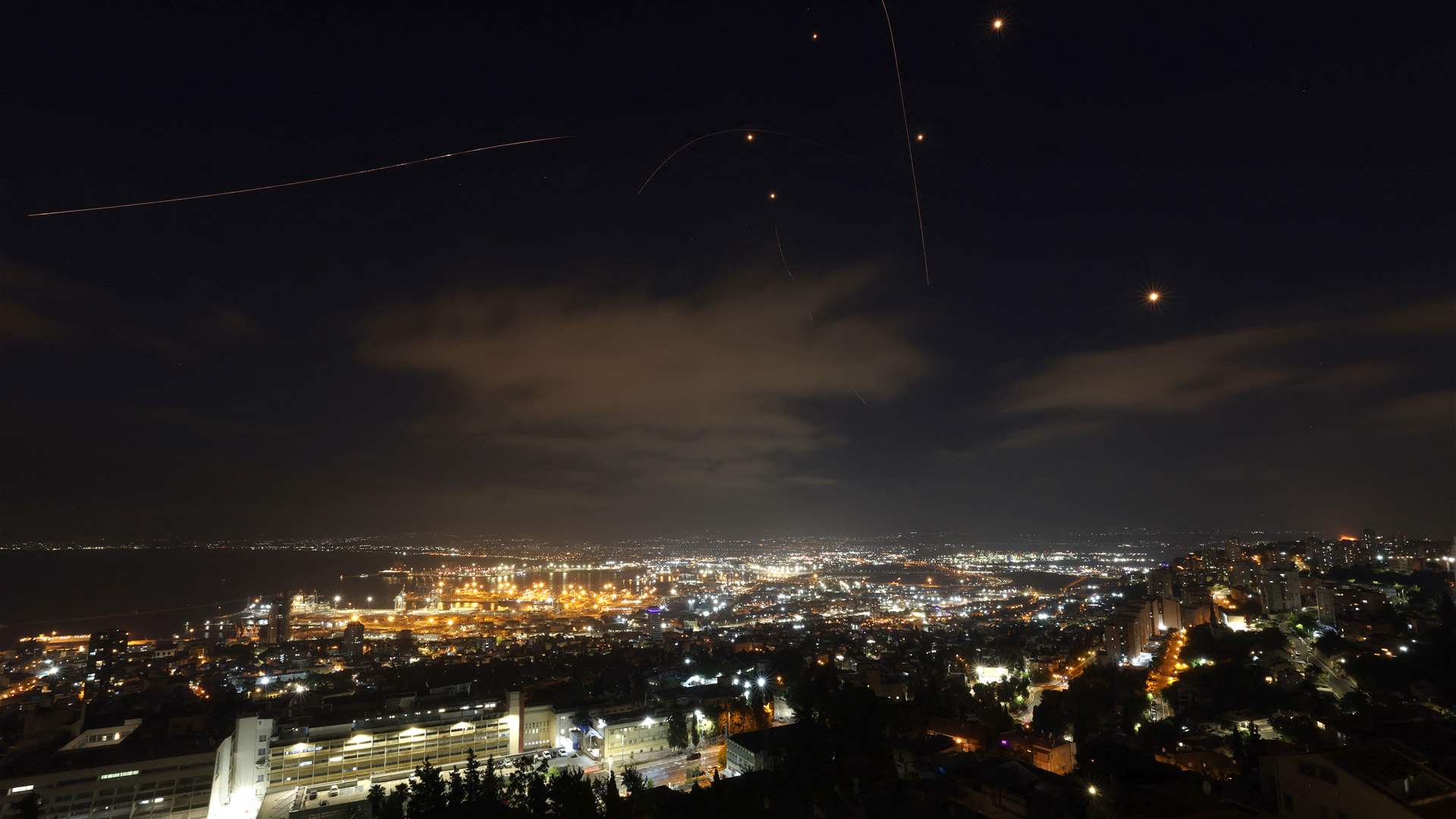 Military says several sites hit in Israel after Iran missile barrage
