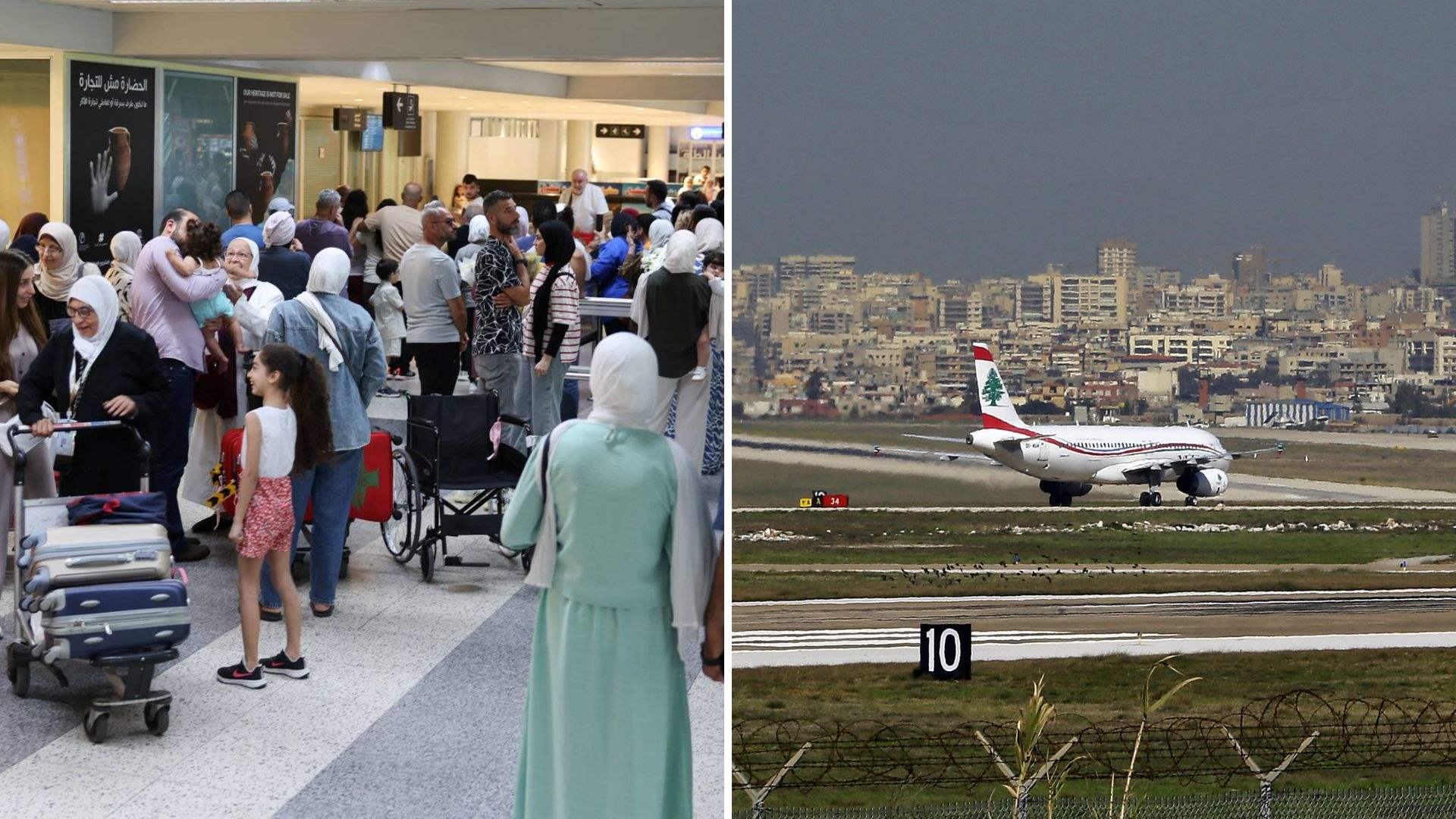 Flights home bring relief, but many Lebanese remain stuck overseas