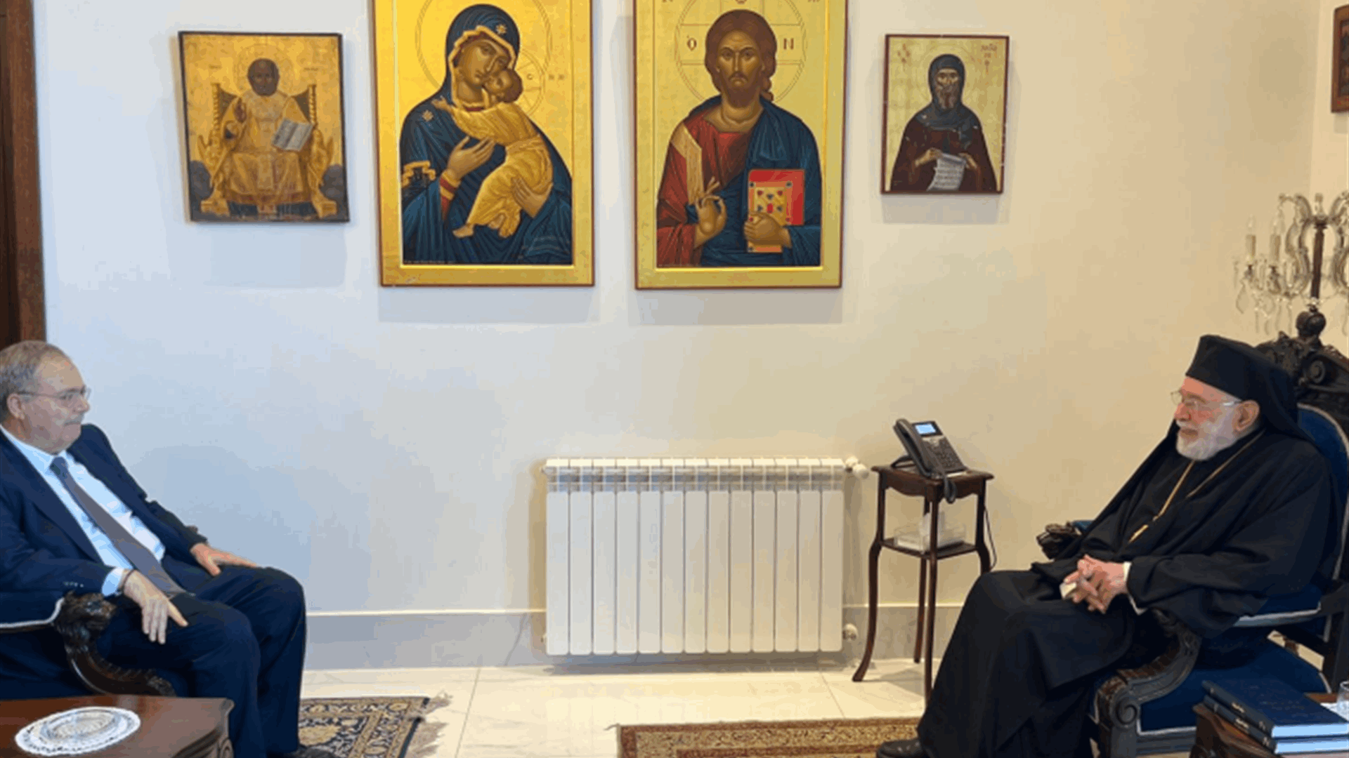 عوده عرض ونائب رئيس مجلس الوزراء للأوضاع وشؤونًا أرثوذكسية