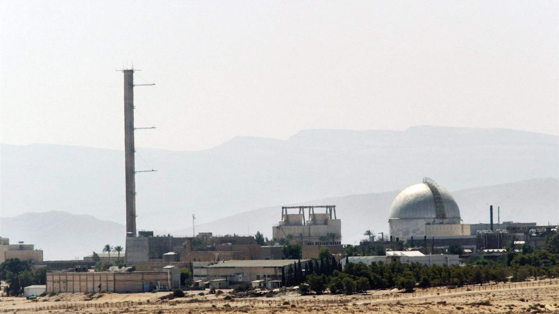 Air raid sirens sound in Israel town home to nuclear site