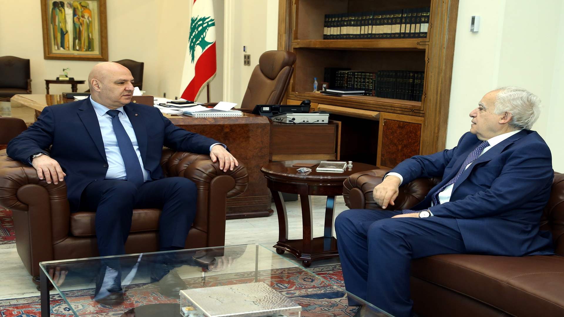 الرئيس عون بحث مع وزير الثقافة غسان سلامة في الأوضاع الراهنة في ظل التطورات الأمنية وتداعياتها