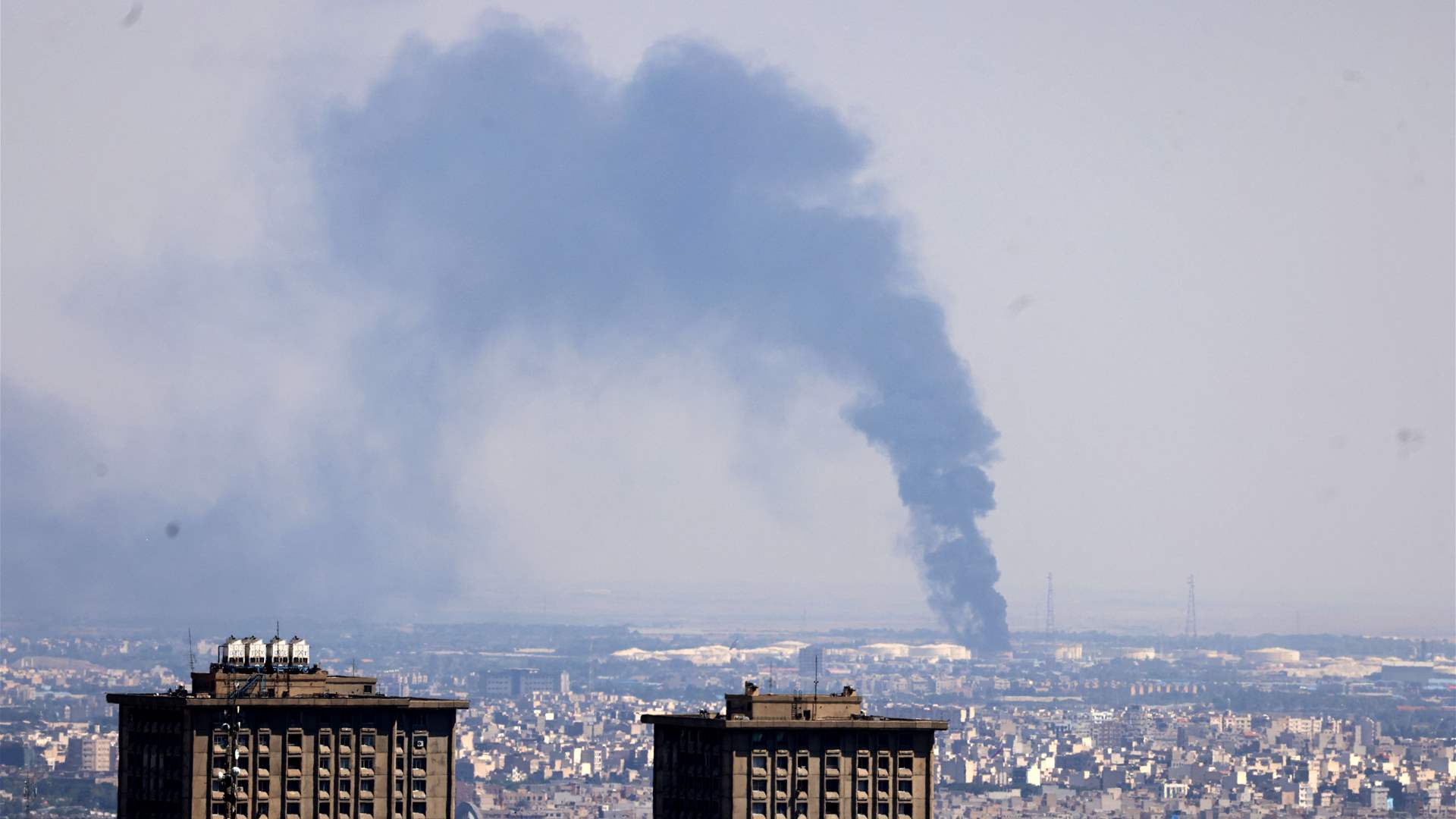 Multiple blasts heard in Tehran, black smoke visible in east: AFP