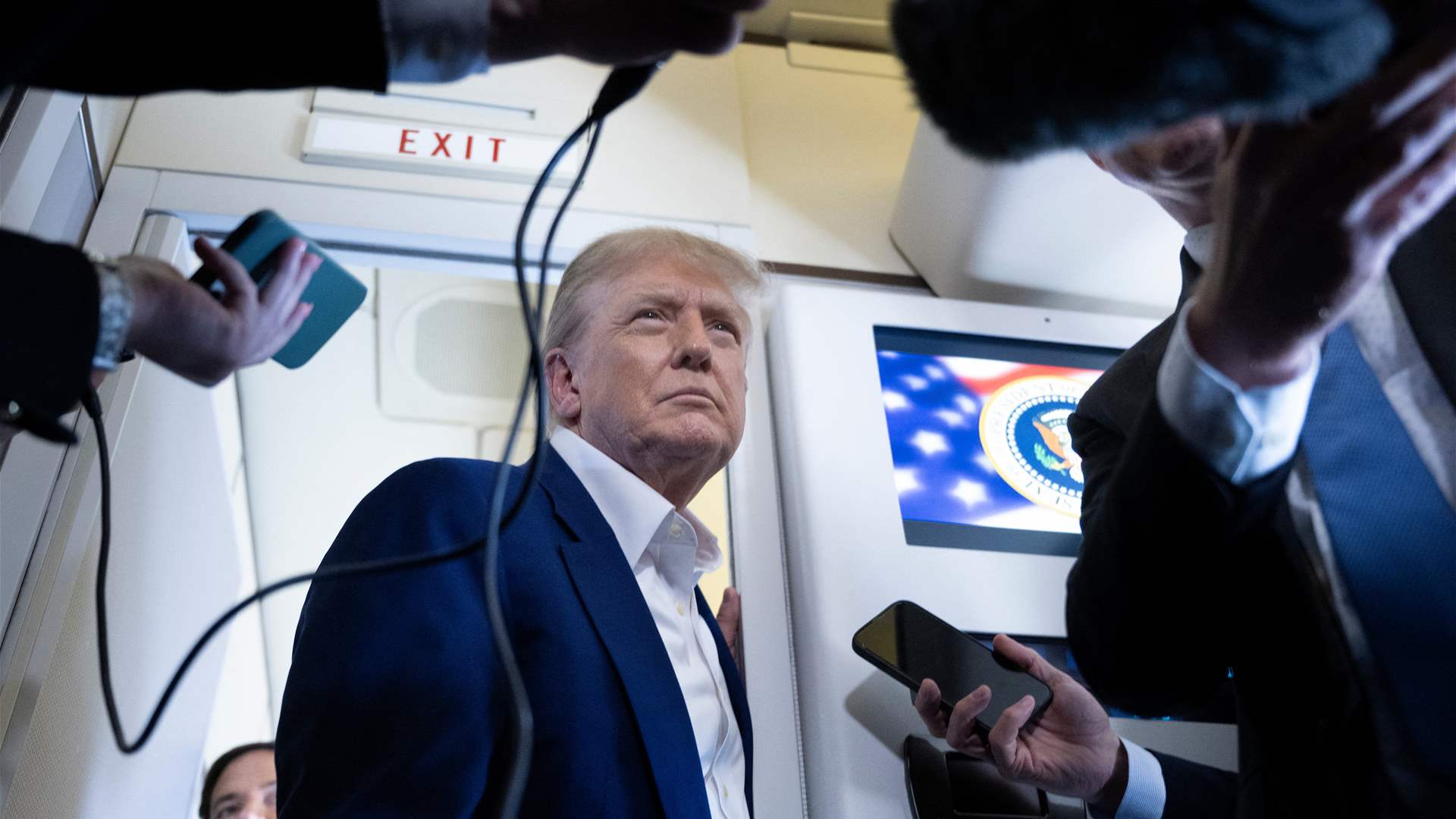 Trump arrives in Netherlands for NATO summit