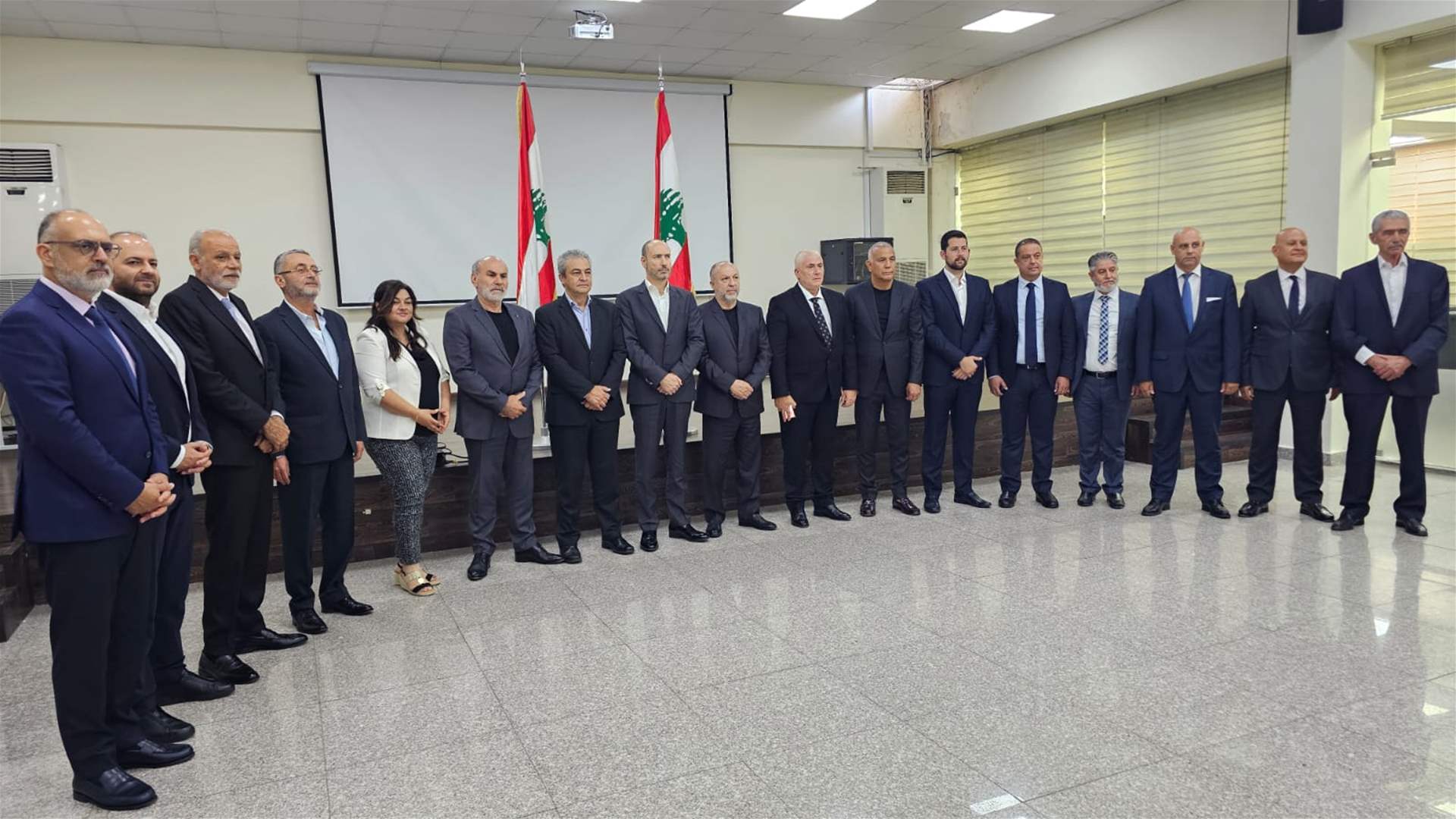 فوز رئيس بلدية صيدا المهندس مصطفى حجازي بمنصب رئيس إتحاد بلديات صيدا الزهراني ورئيس بلدية مغدوشة المهندس رئيف يونان بمنصب نائب الرئيس