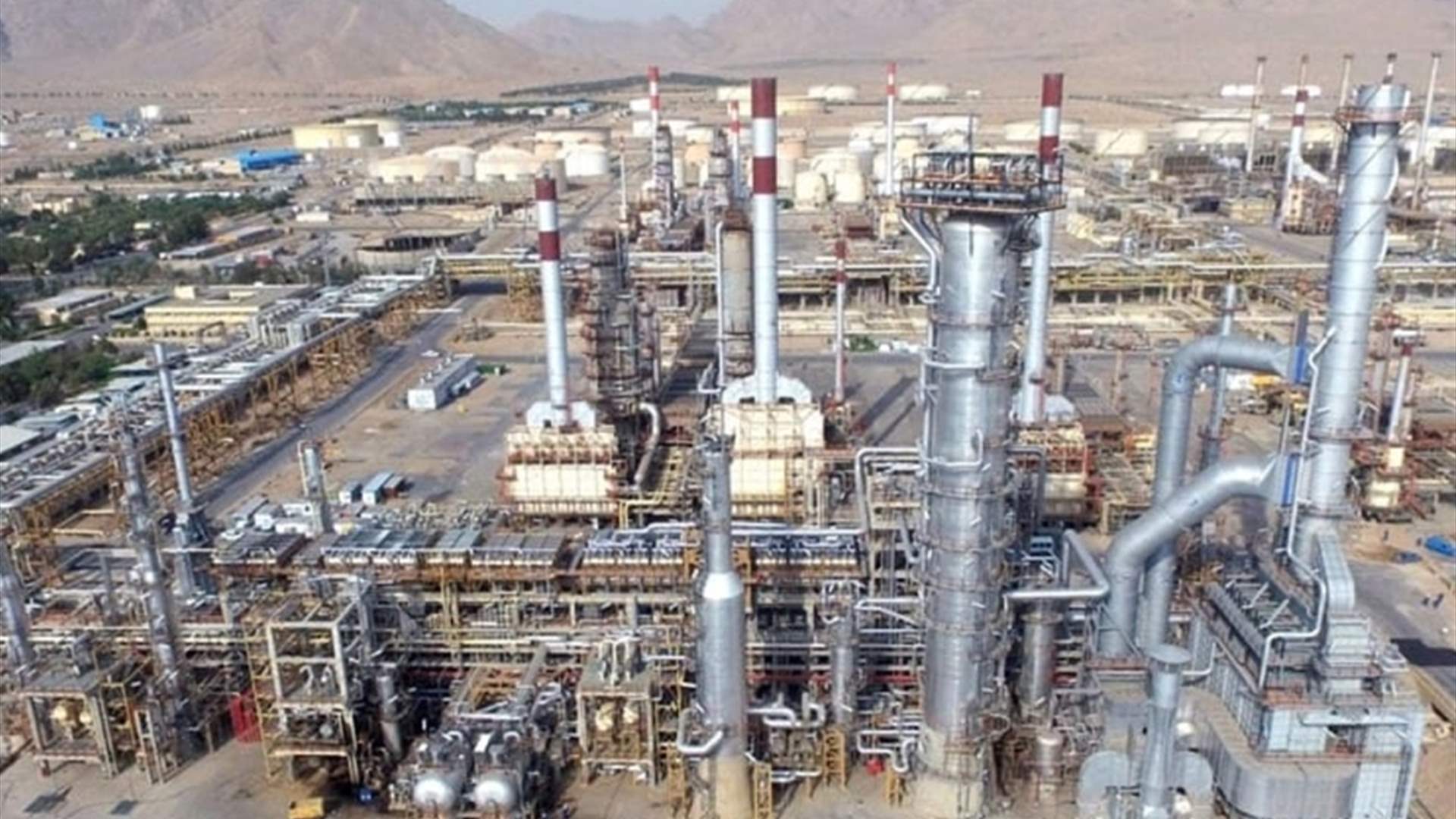 Nitrogen tank explosion sparks fire at Tabriz refinery in Iran, no injuries reported