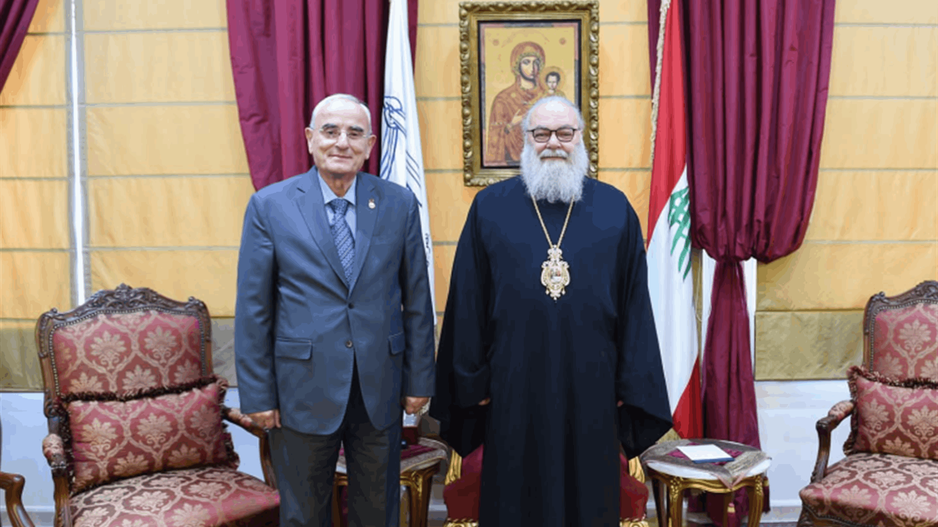 وزير الدفاع من البلمند: نعزي ونستنكر مجزرة كنيسة مار الياس