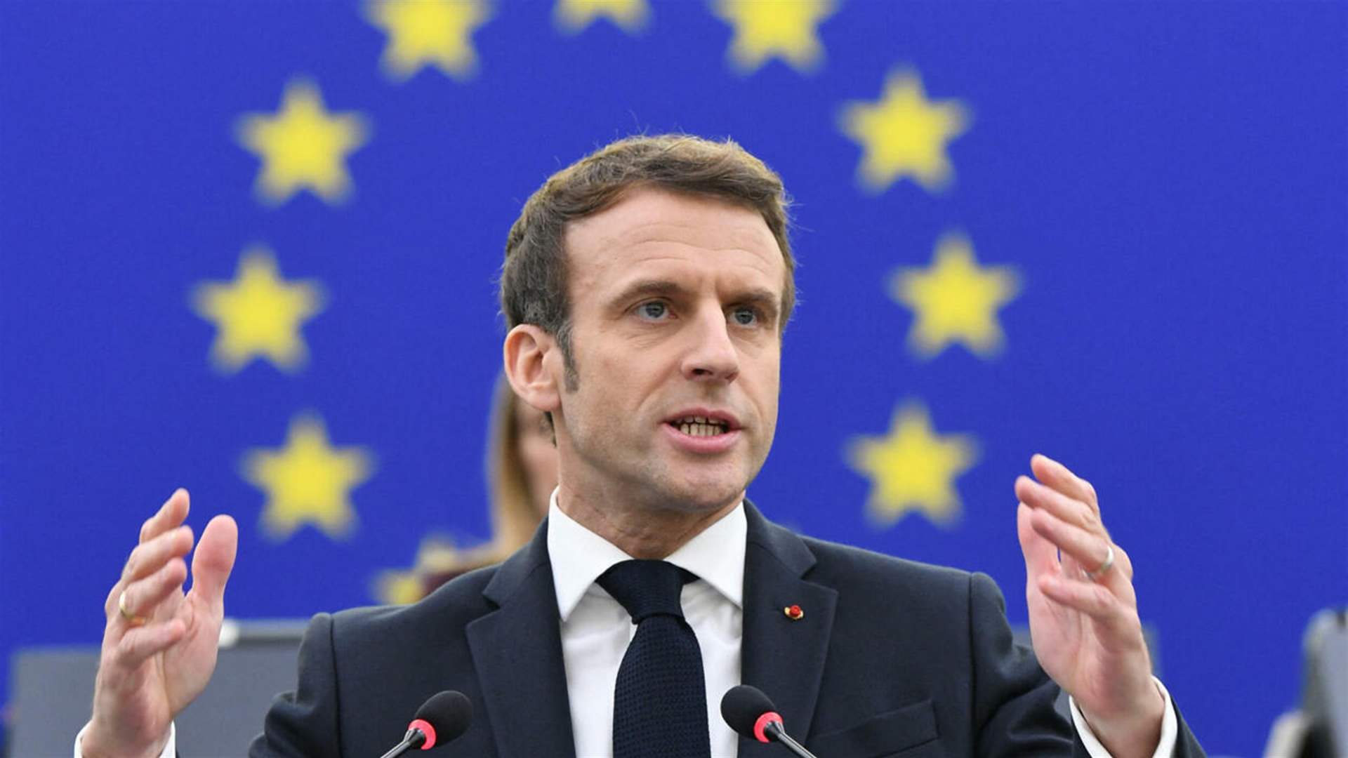 Emmanuel Macron calls on EU to &#39;defend European interests&#39; in US tariff talks