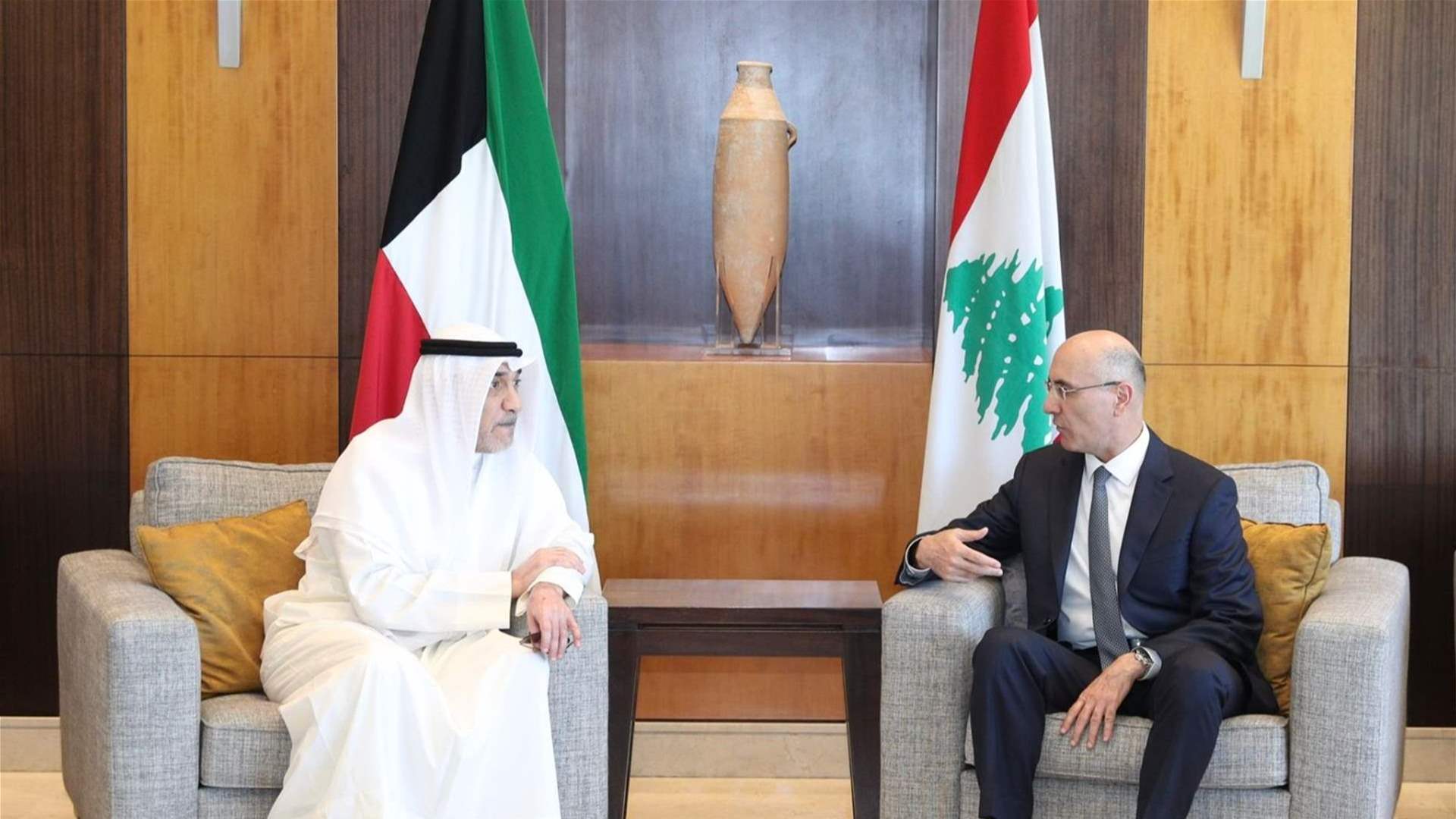 Kuwaiti Interior Minister arrives in Lebanon to boost bilateral security cooperation