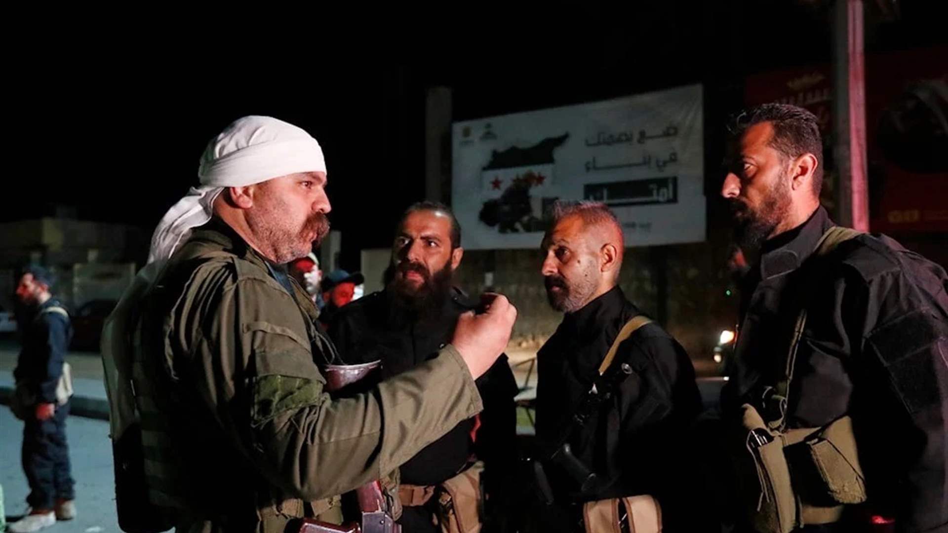 More than 30 killed in sectarian clashes in Syria&#39;s Sweida, interior ministry says