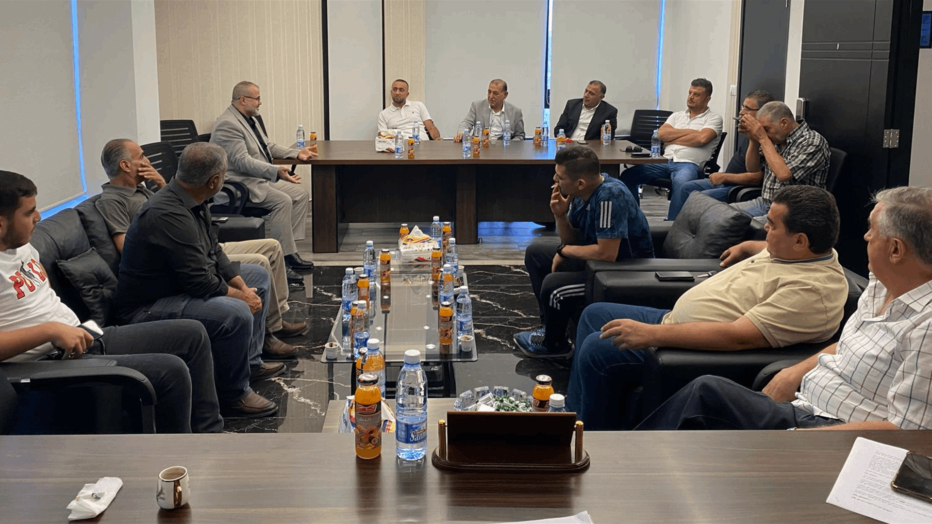 اتحاد نقابات الافران والمخابز دان اطلاق النار على احد افران سرور وثمن سرعة توقيف المعتدي