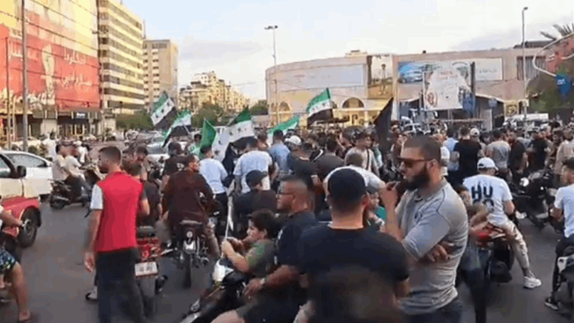إعتصام في طرابلس تضامنًا مع سوريا إحتجاجًا على العدوان الإسرائيلي