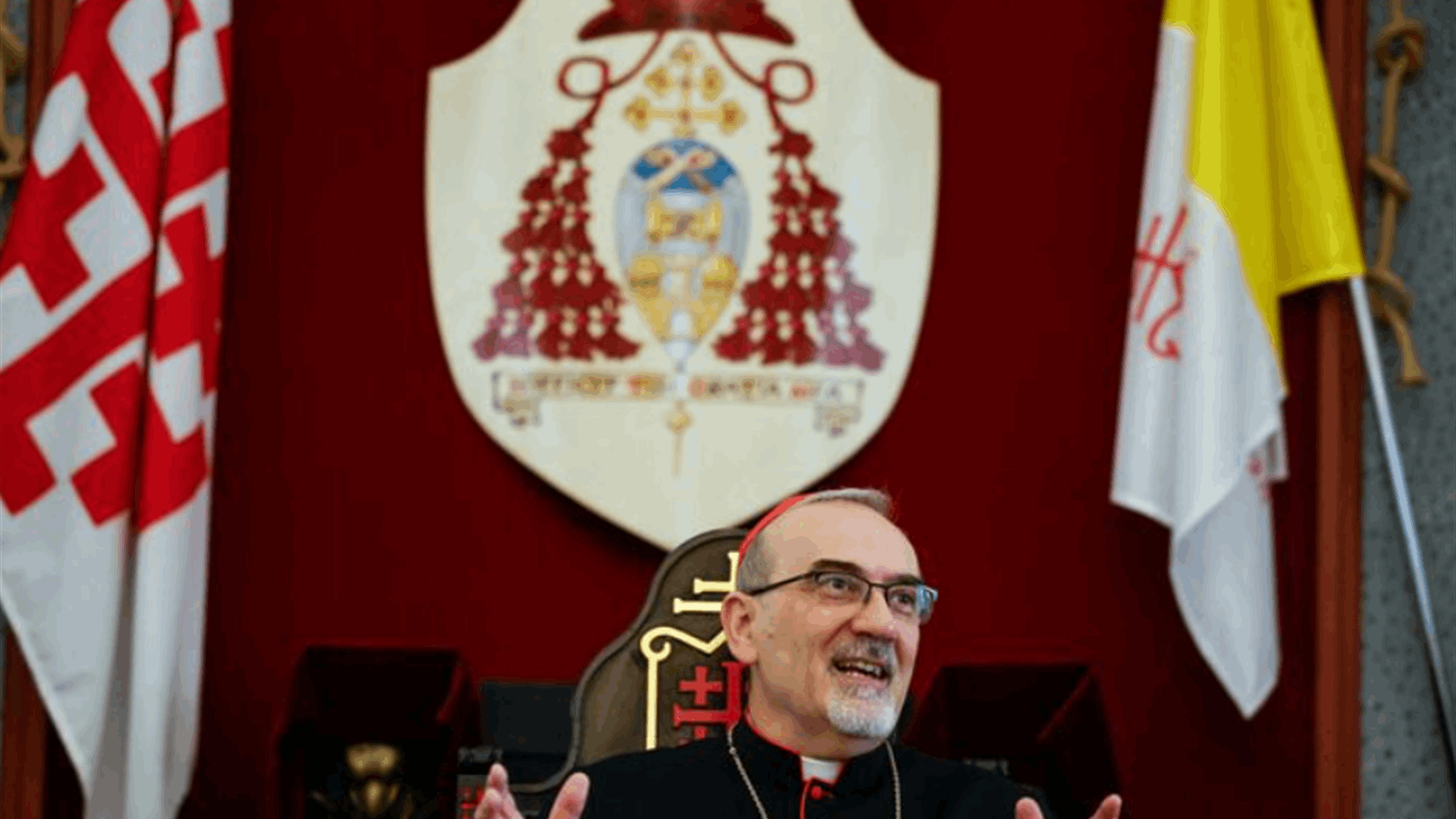 Cardinal brings aid to Gaza after Israeli strike on Catholic church