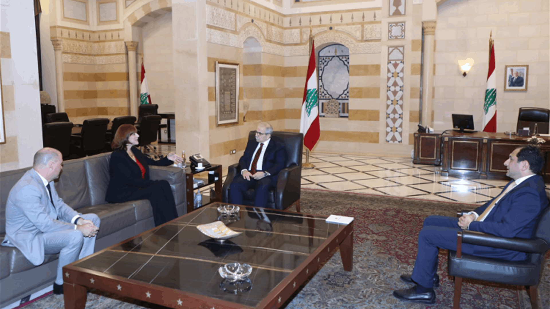 سلام إستقبل سفيري كندا وبلجيكا وبحث مع علامة وصادق في أوضاع مستشفى الحريري وهيئة سلامة الغذاء والتقى وفد الصليب الأحمر