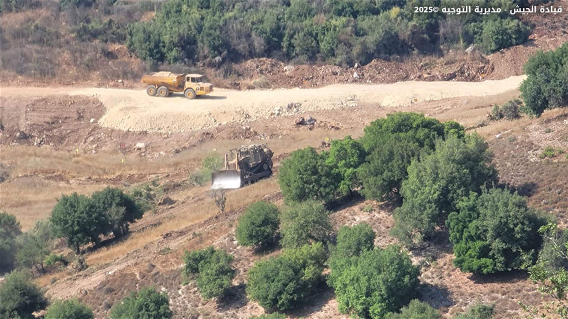 Lebanese army confronts Israeli forces over border violation in southern Lebanon