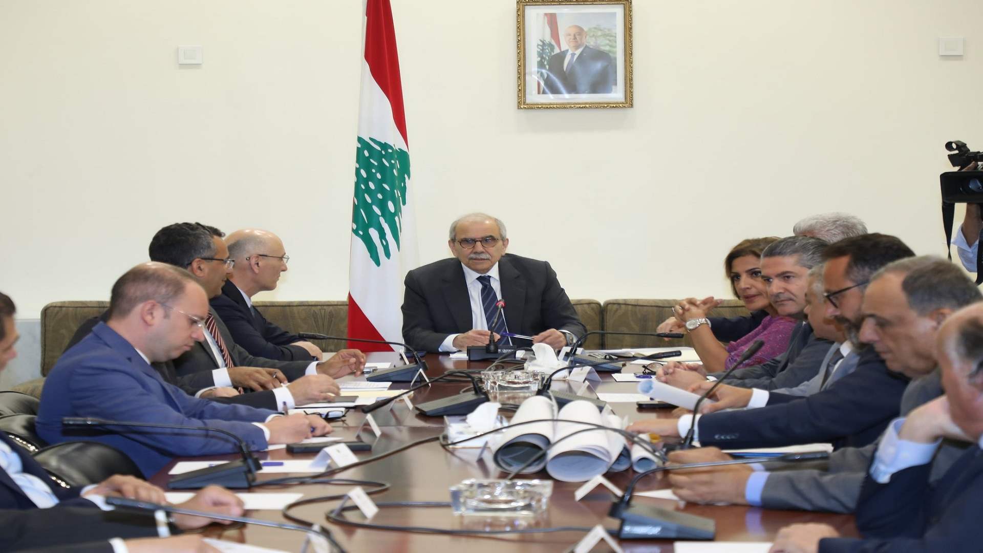 اجتماع موسع في السراي لمتابعة مشكلة التلوث المزمن في نهر الليطاني وبحيرة القرعون