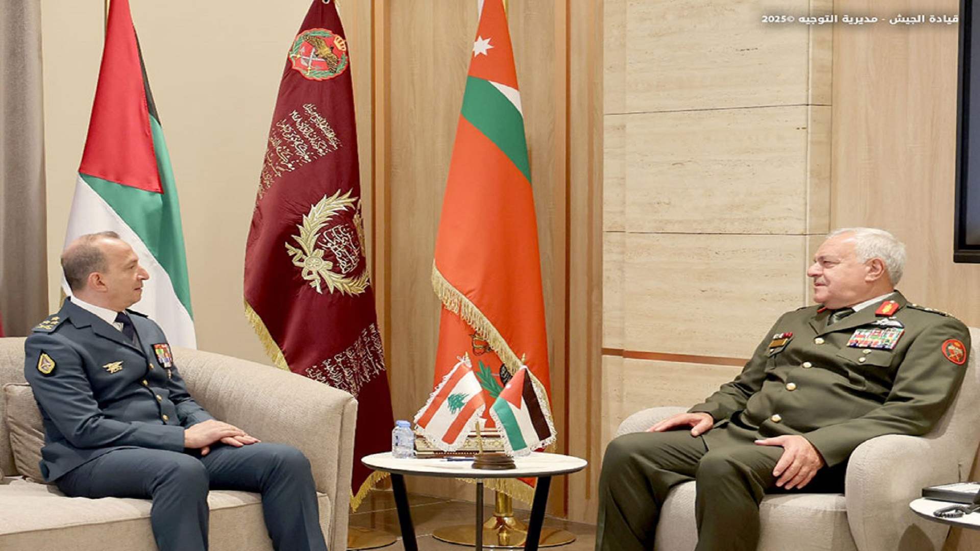 Lebanese Army commander visits Jordan to bolster military cooperation—Images