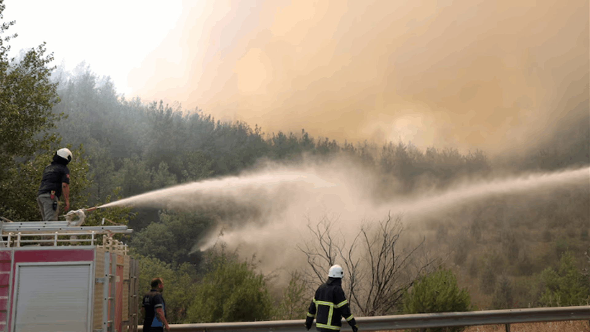 Firefighters struggle to contain wildfires in heatwave-struck Turkey and Cyprus