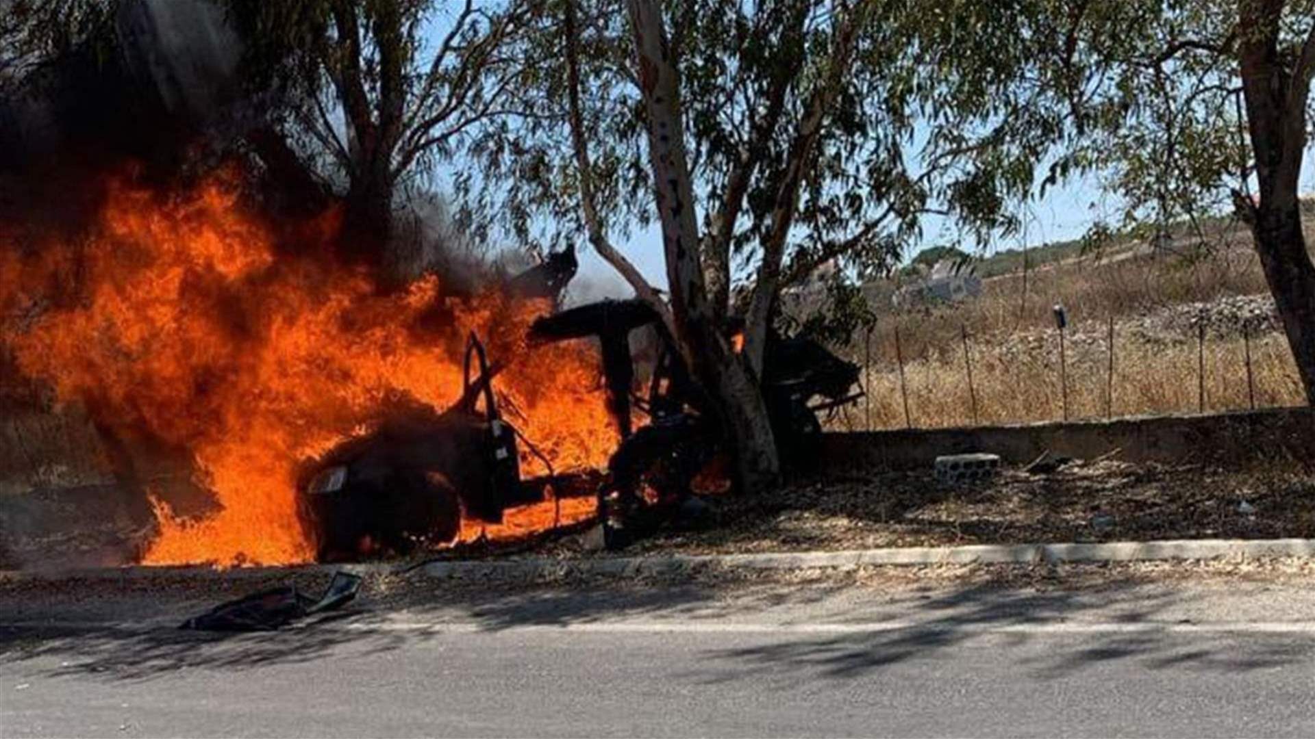 Israeli strike targets vehicle in South Lebanon&#39;s Baraachit