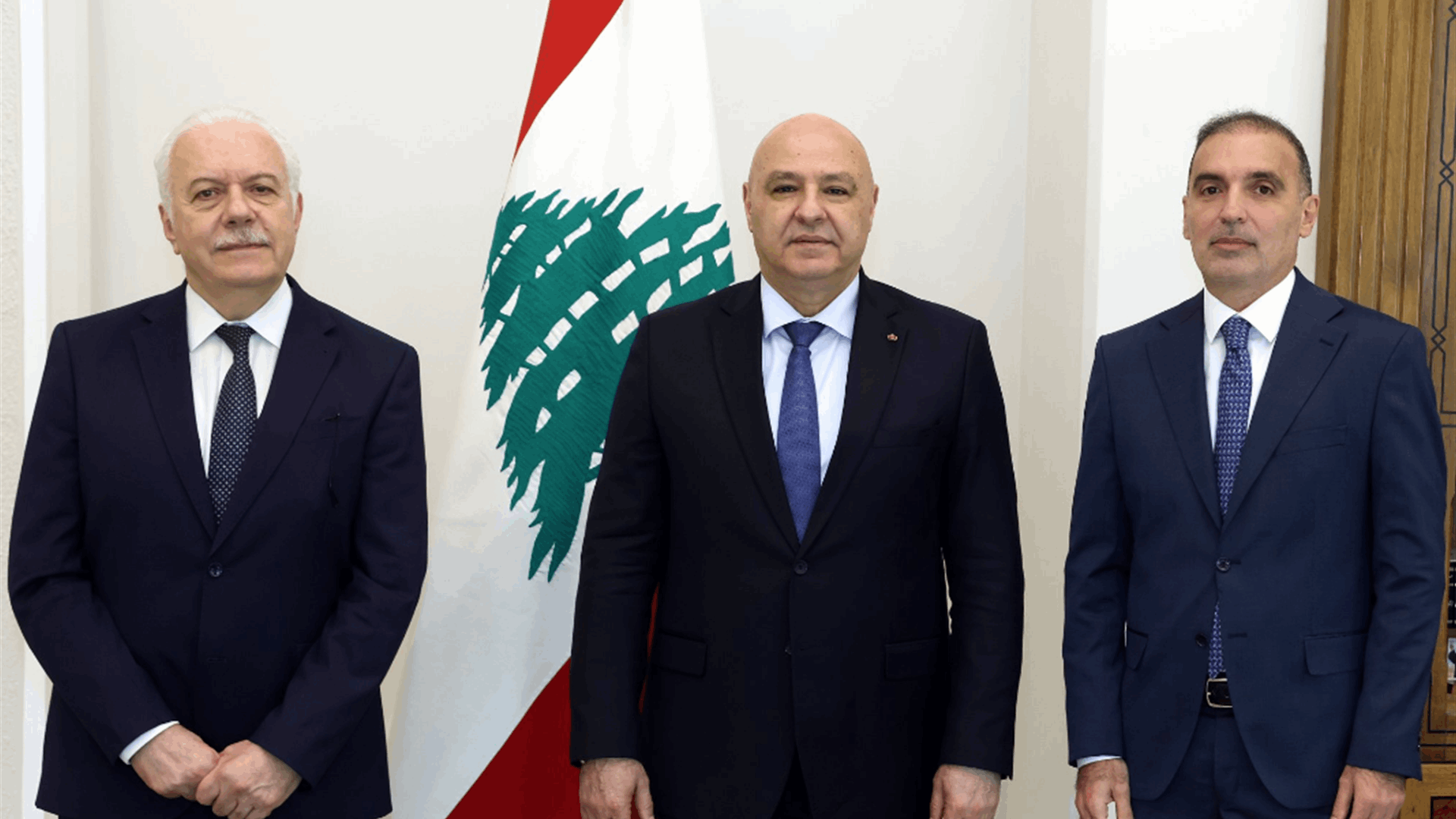 رئيس الجمهورية استقبل القاضي عبود والمدعي العام الماليّ الجديد