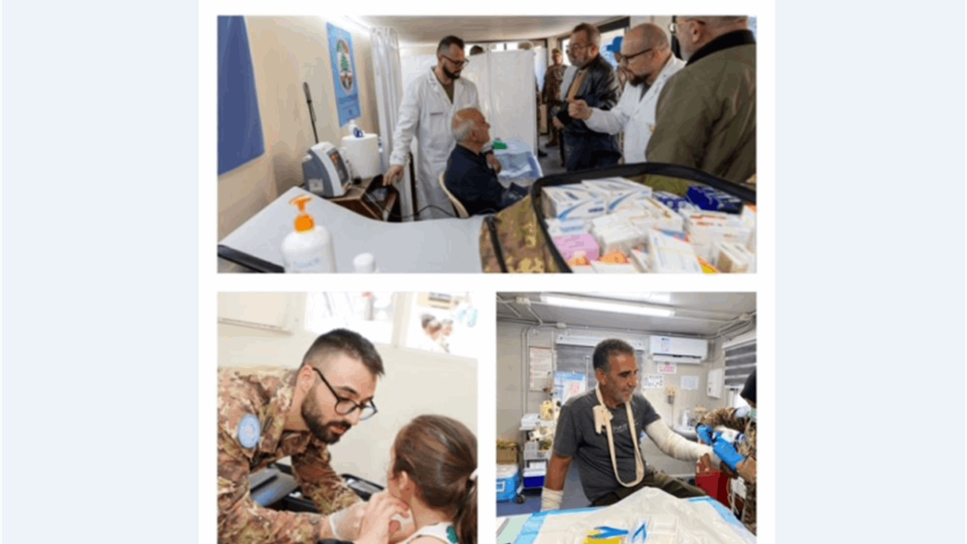 &quot;اليونيفيل&quot;: مساعدات صحية لـ3000 مدنيّ جنوبيّ من القطاع الغربيّ