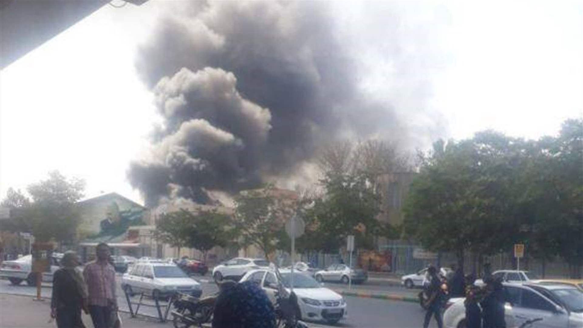 Large fire reported at Qaem hospital in Iran&#39;s Mashhad