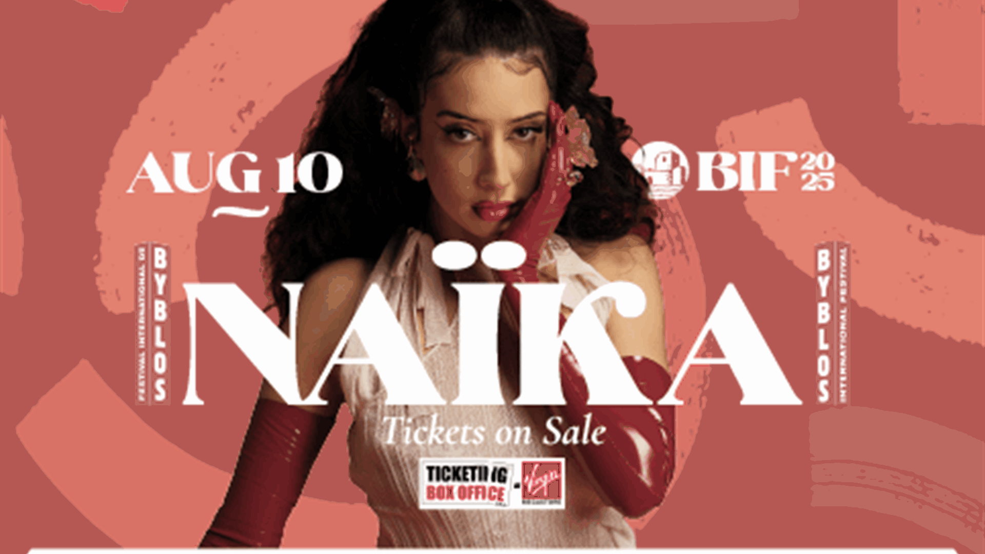 Na&iuml;ka is set to take over the stage at the Byblos International Festival! A night full of good music awaits ✨ Book your tickets now