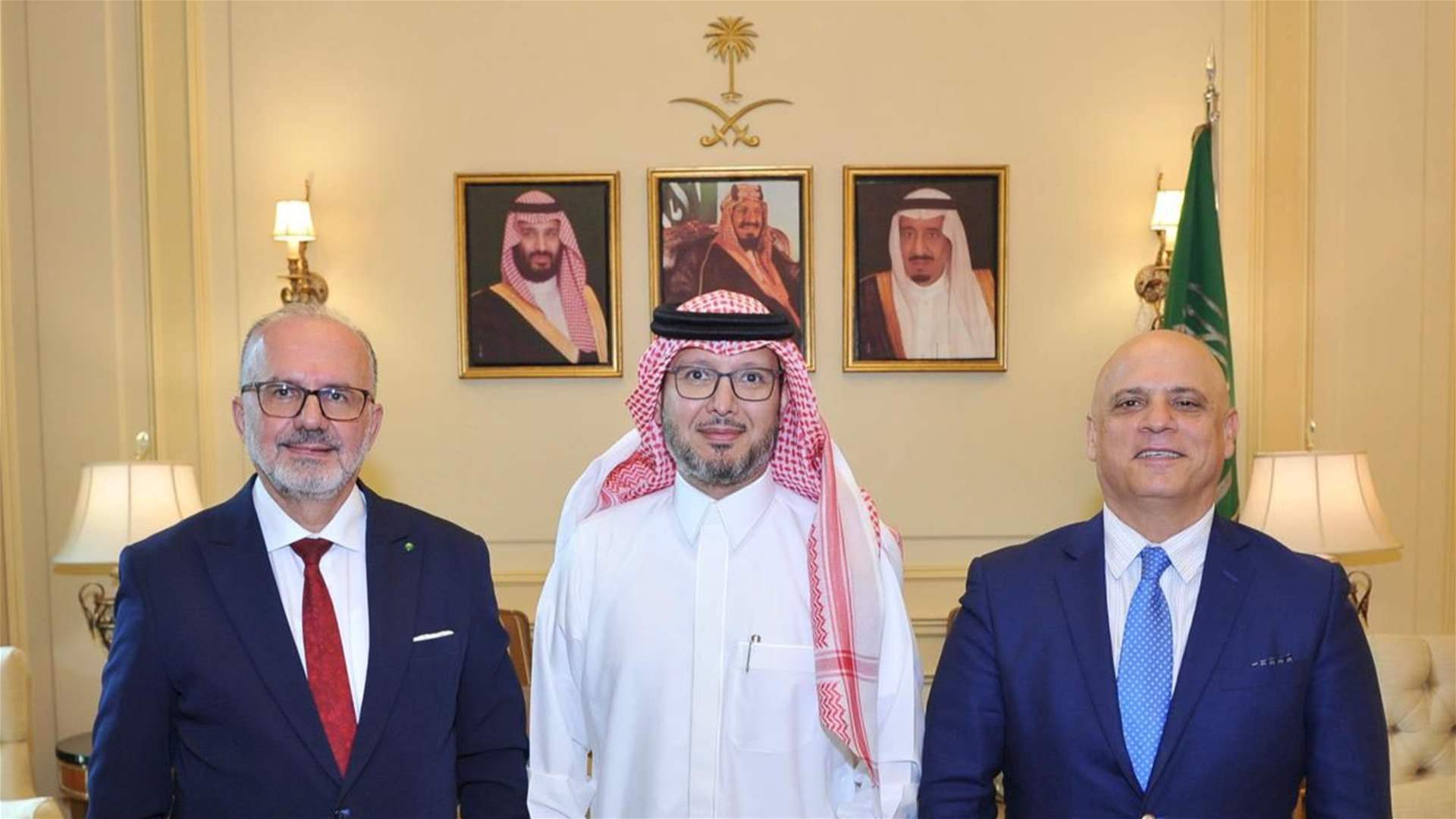 السفير السعودي يستقبل رئيس حزب الخضر في لبنان 