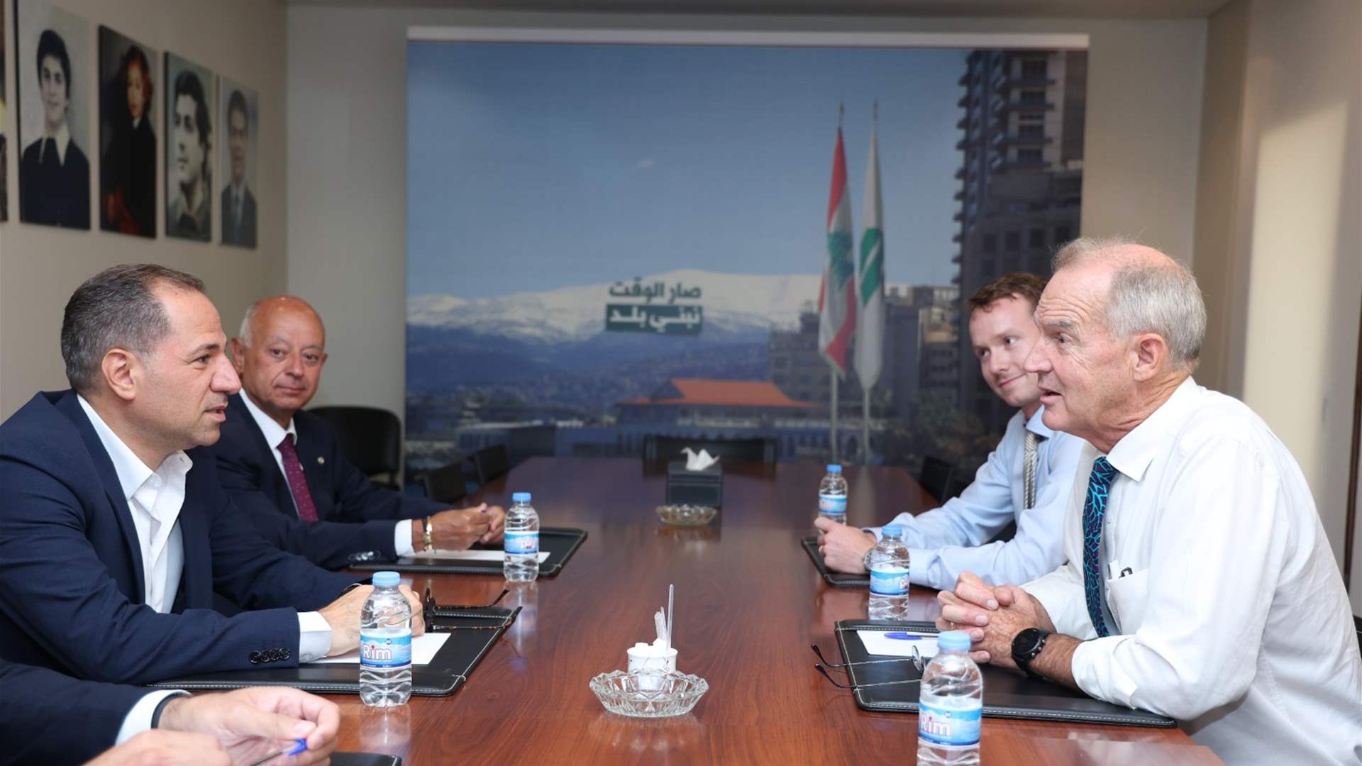 Samy Gemayel stresses need to enforce state monopoly on arms in meeting with Australian Ambassador