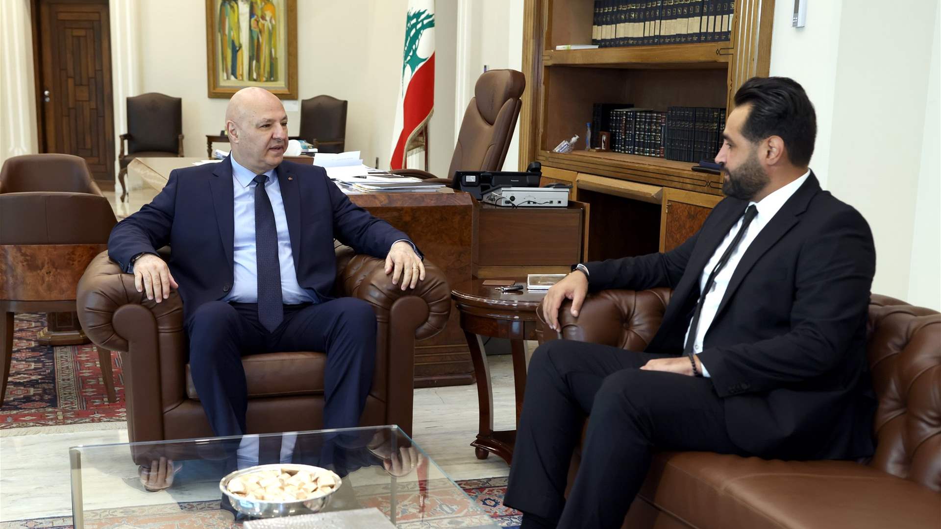 حمدان: الرئيس عون أكّد المضي في تنفيذ قرار حصرية السلاح