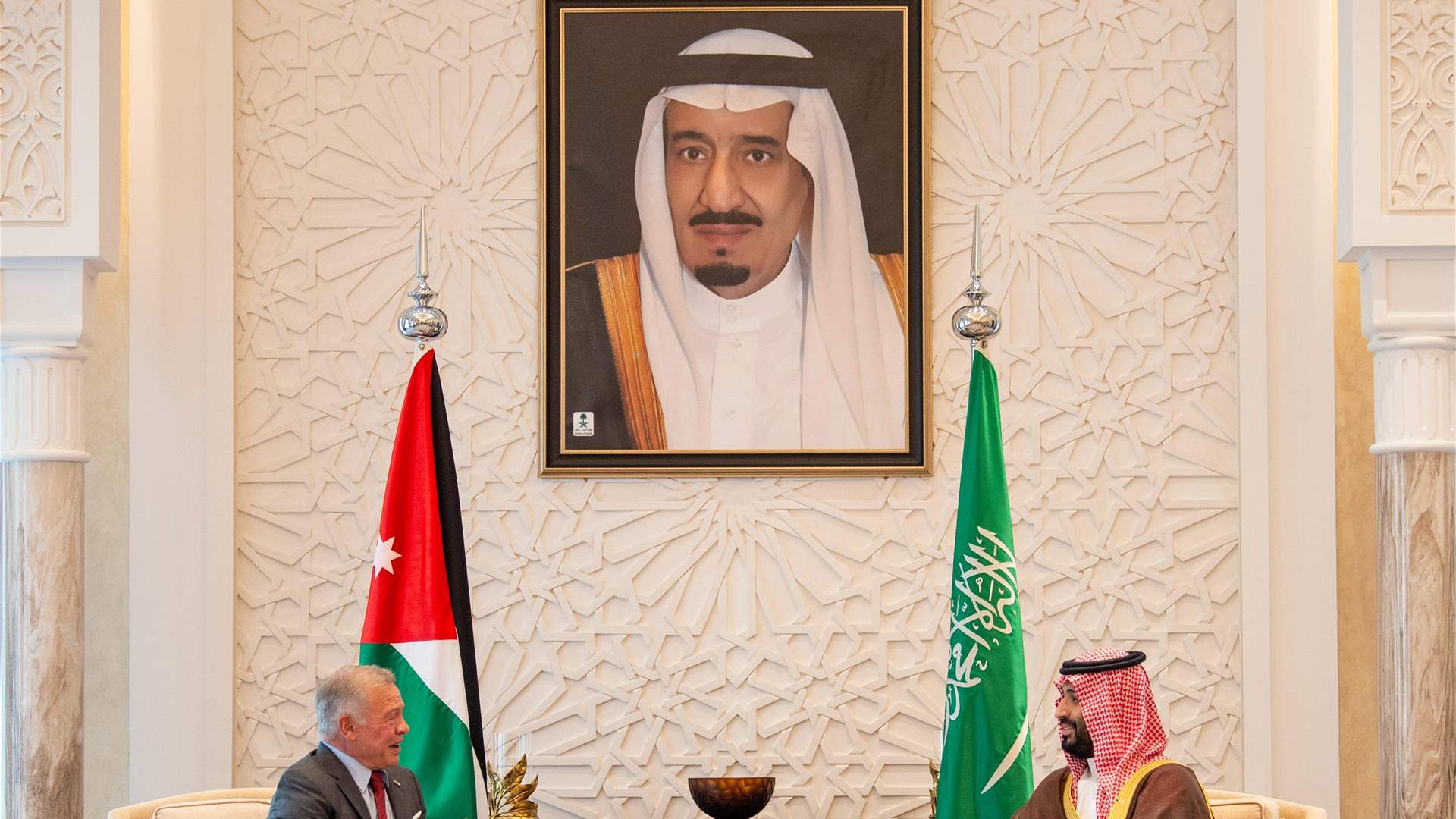 بن سلمان التقى الملك الاردني في السعودية... وهذا ما جرى استعراضه 