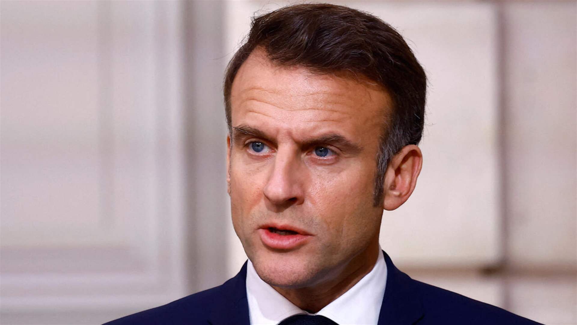 Macron urges adoption of plastics treaty
