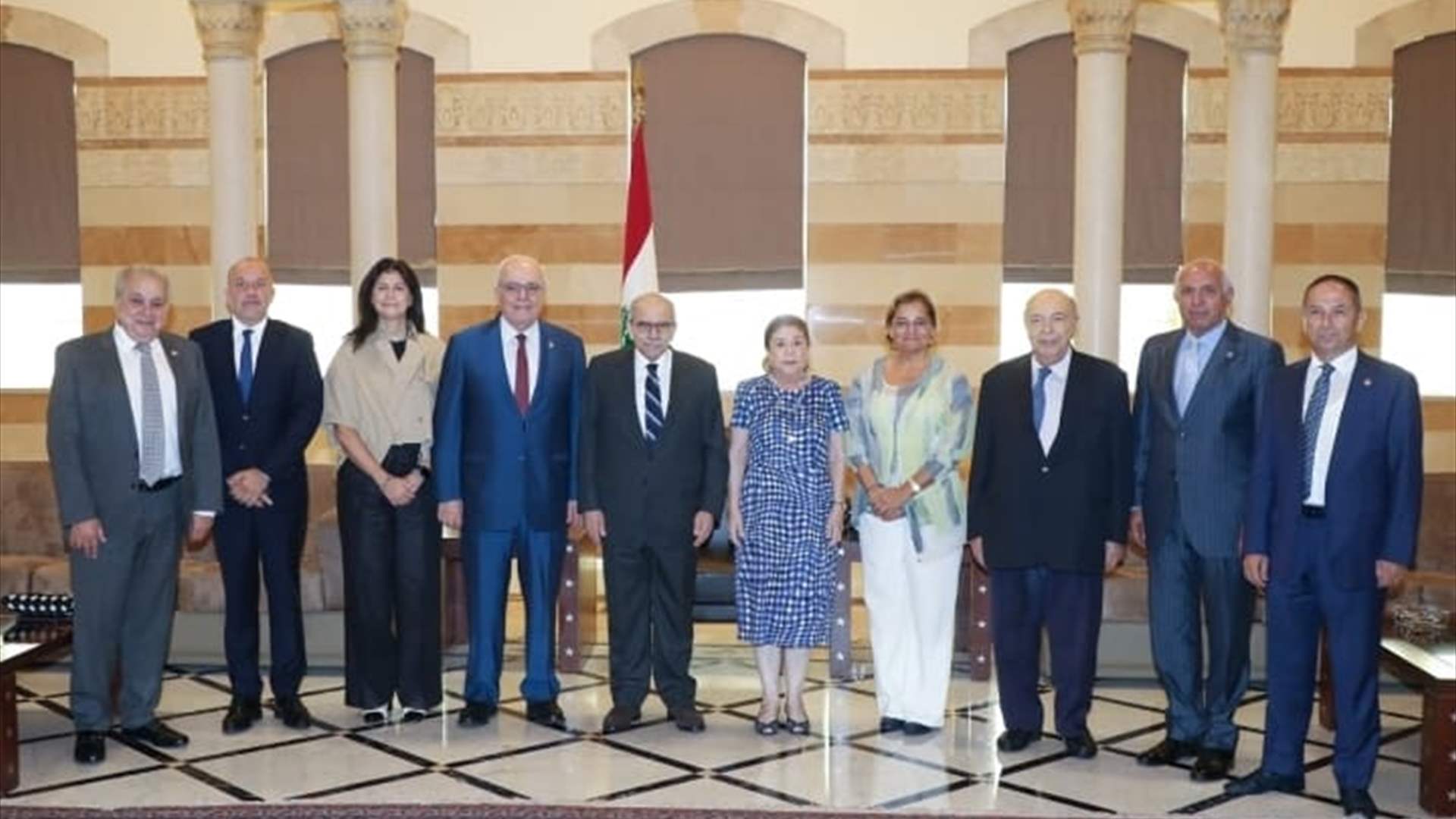 وفد من &quot;المقاصد&quot; يزور سلام مؤكّدًا دعمه لمواقفه الوطنيّة
